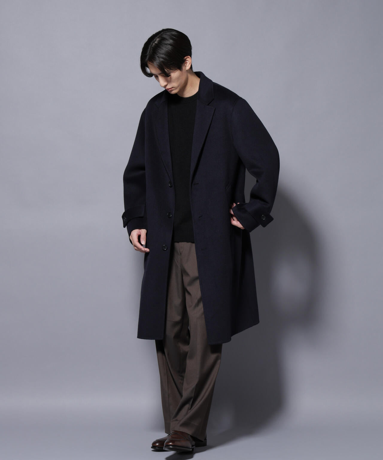 ウールリバーチェスターコート 6685211201