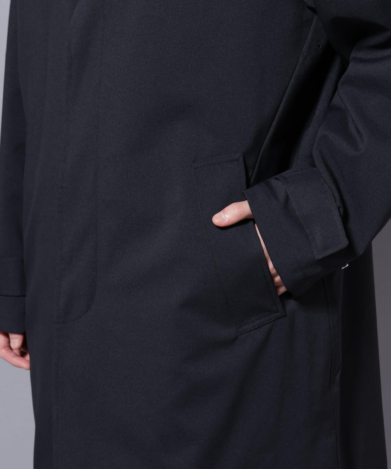 「RainComfortWear」ダントツ撥水透湿コーティングステンカラーコート 6685211207