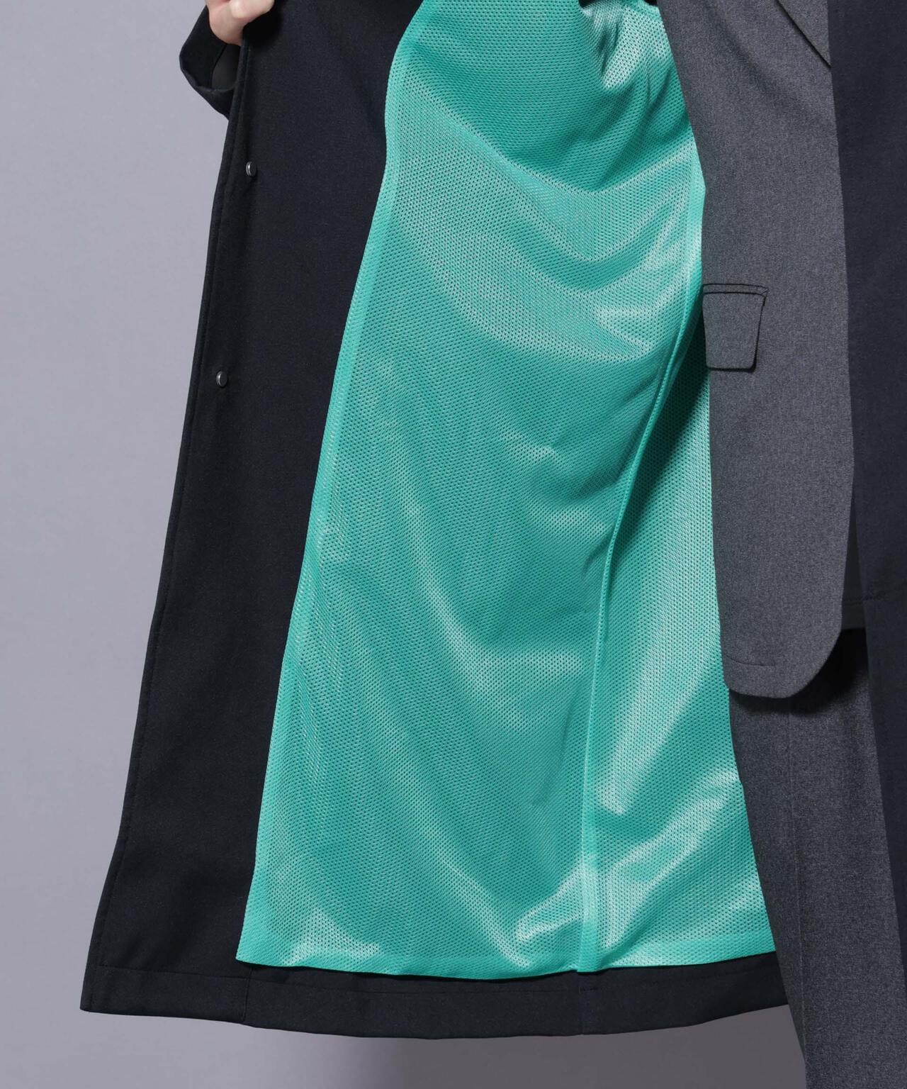 「RainComfortWear」ダントツ撥水透湿コーティングステンカラーコート 6685211207