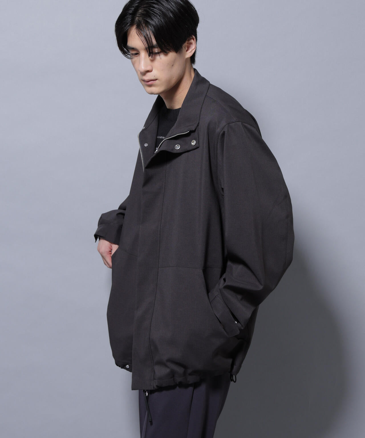 「RainComfortWear」ダントツ撥水透湿コーティング2WAYブルゾン 6685212203