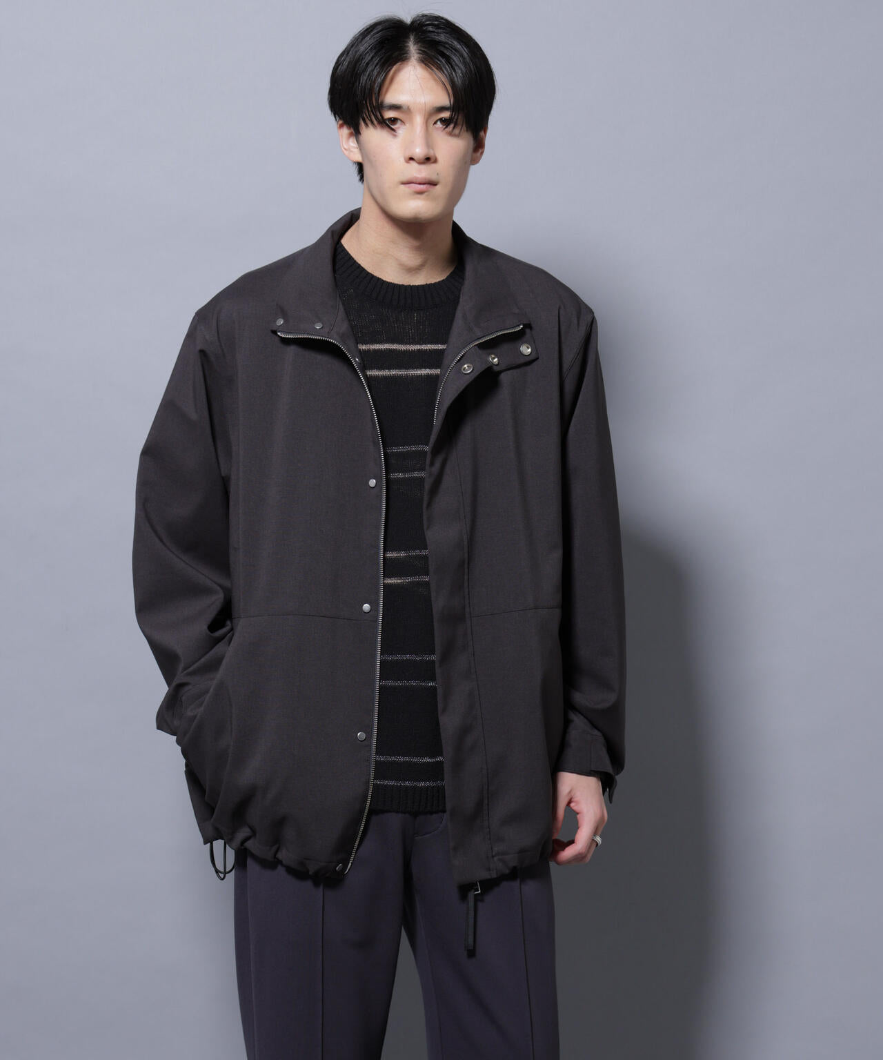「RainComfortWear」ダントツ撥水透湿コーティング2WAYブルゾン 6685212203