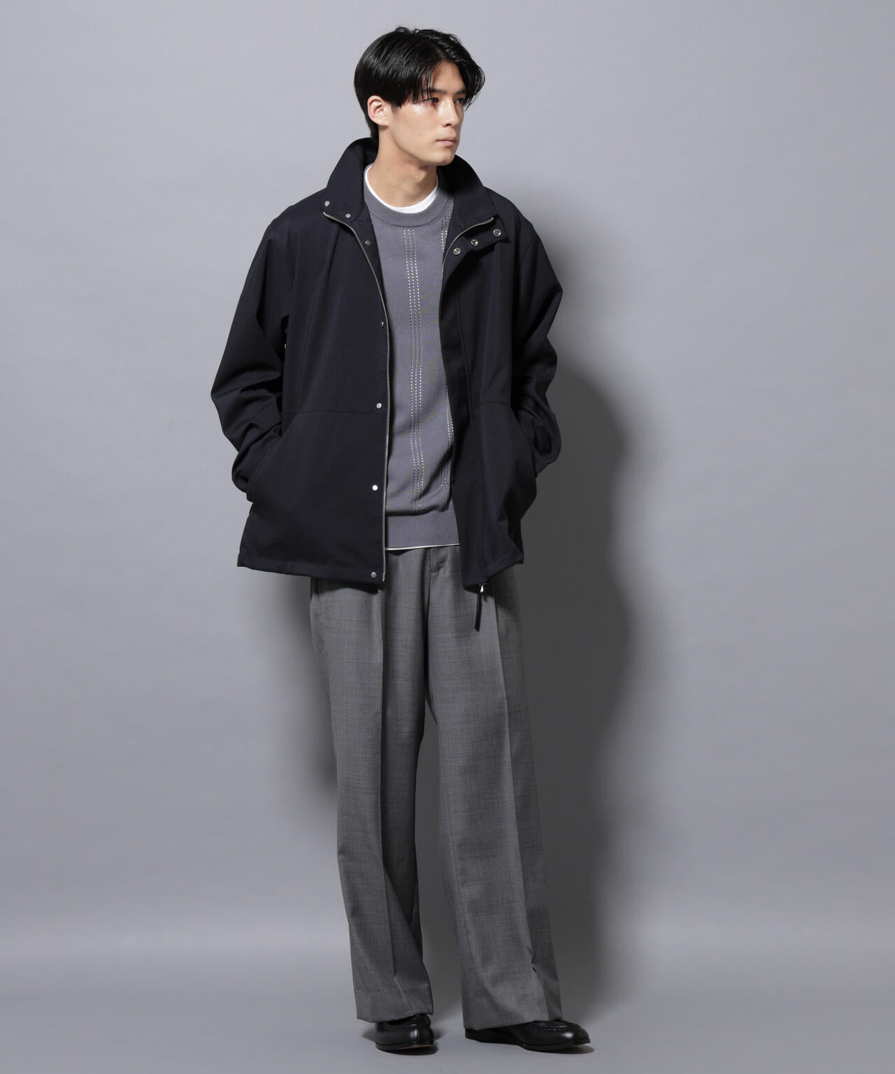 「RainComfortWear」ダントツ撥水透湿コーティング2WAYブルゾン 6685212203