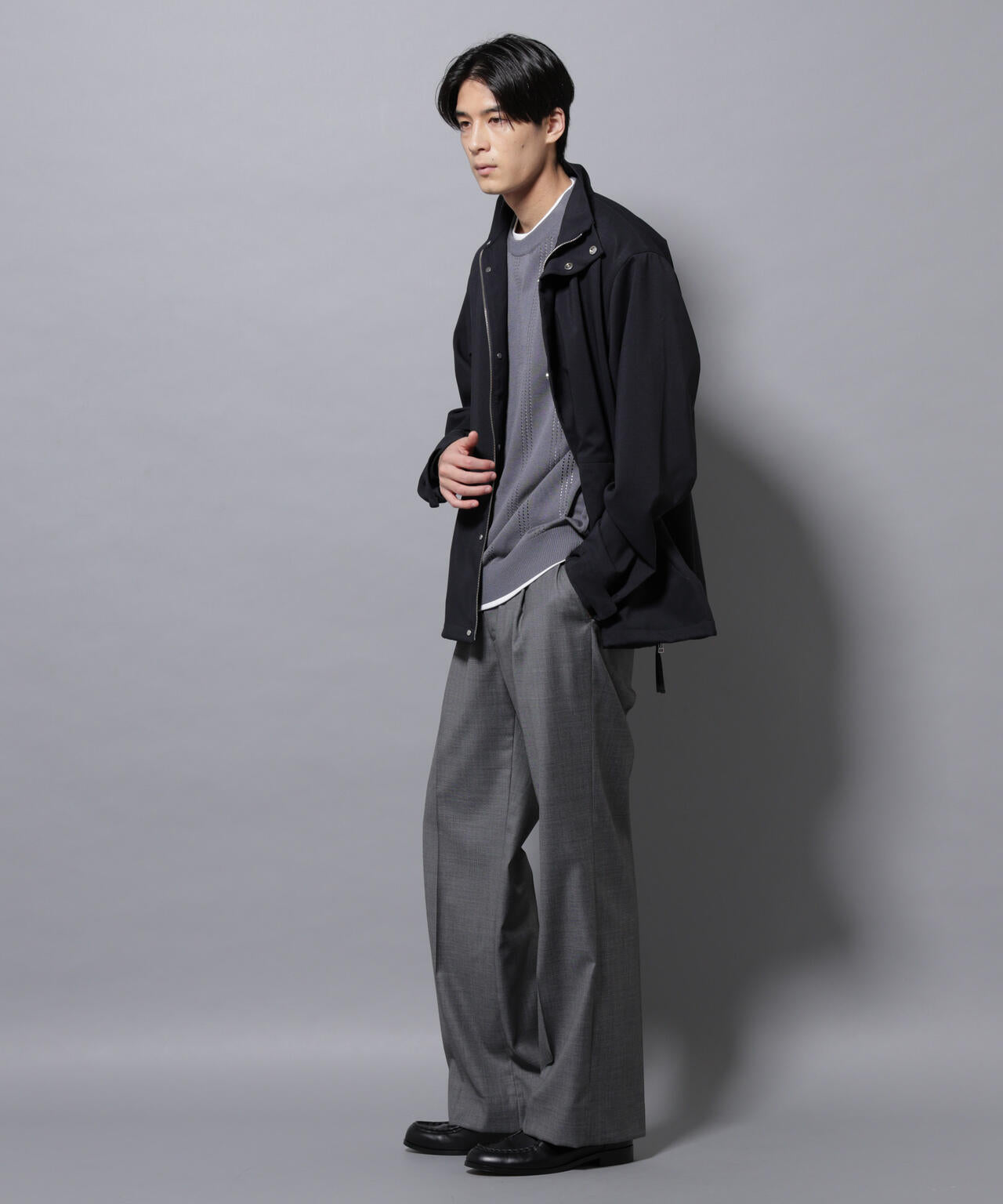 「RainComfortWear」ダントツ撥水透湿コーティング2WAYブルゾン 6685212203