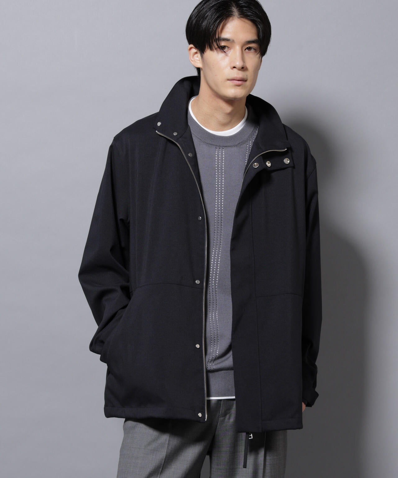 「RainComfortWear」ダントツ撥水透湿コーティング2WAYブルゾン 6685212203