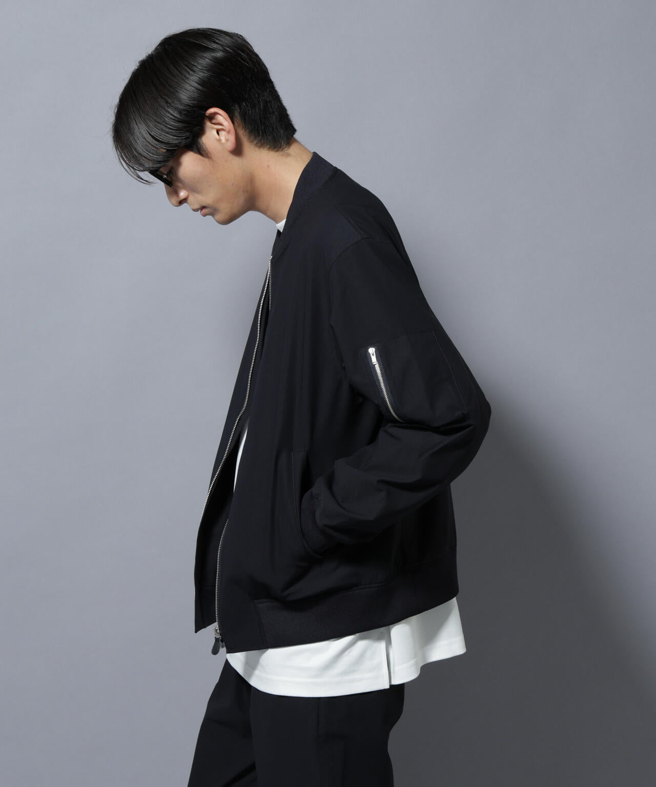 「N BASIC」TEXBRID(R)ツイルMA-1/撥水(セットアップ可) 6685212204