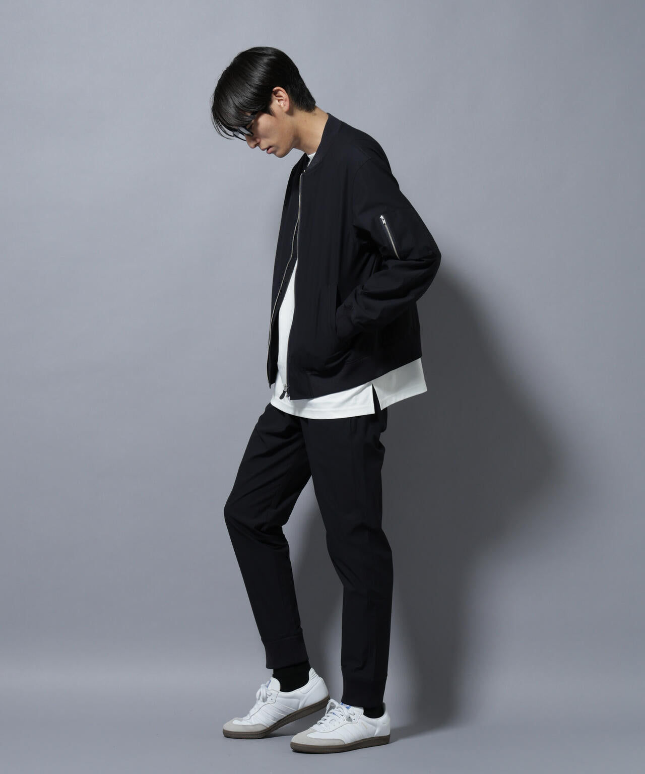 「N BASIC」TEXBRID(R)ツイルMA-1/撥水(セットアップ可) 6685212204