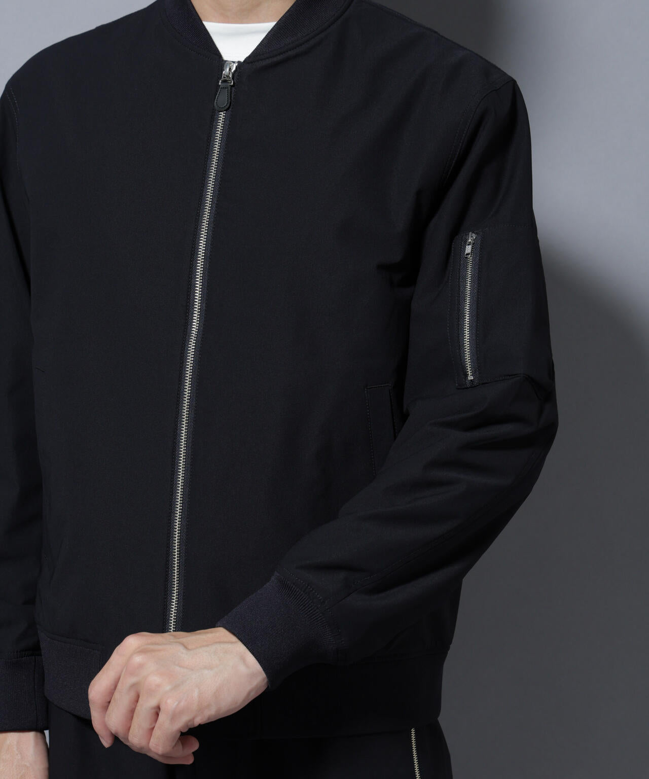 「N BASIC」TEXBRID(R)ツイルMA-1/撥水(セットアップ可) 6685212204