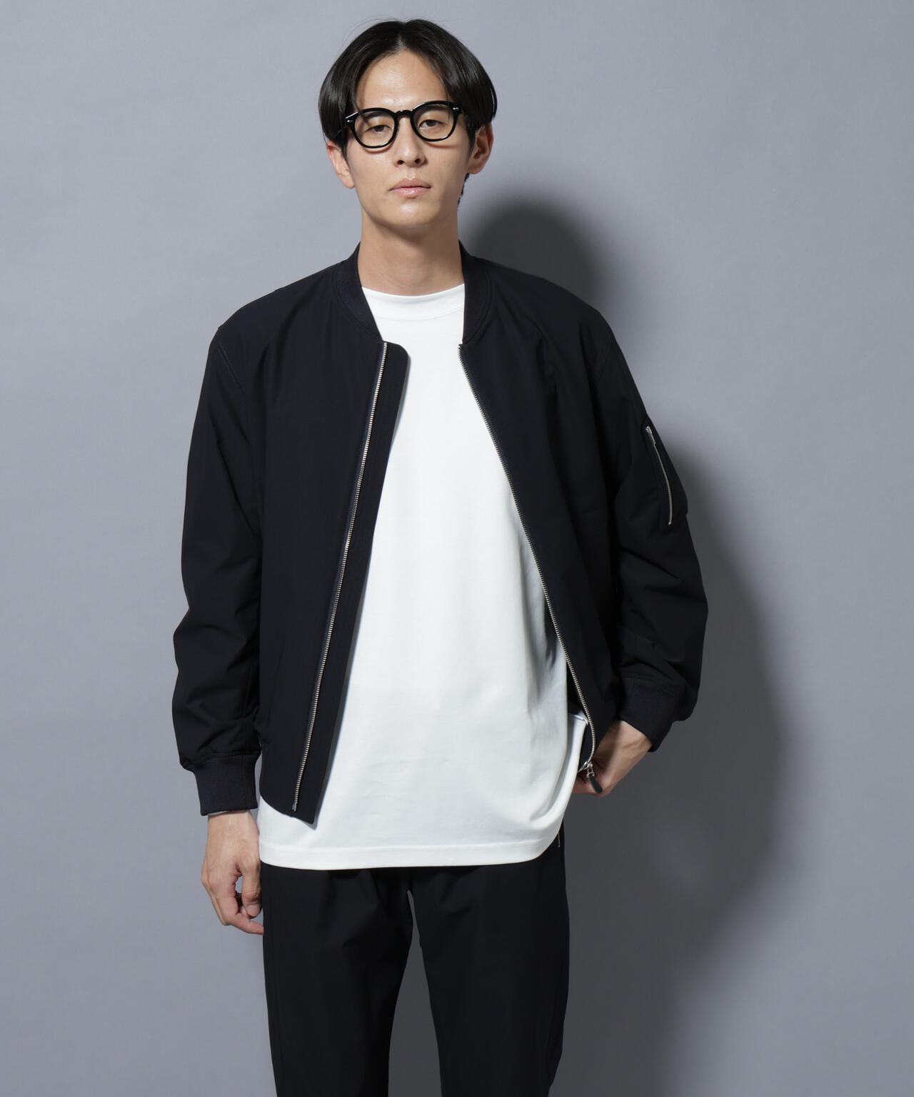 「N BASIC」TEXBRID(R)ツイルMA-1/撥水(セットアップ可) 6685212204