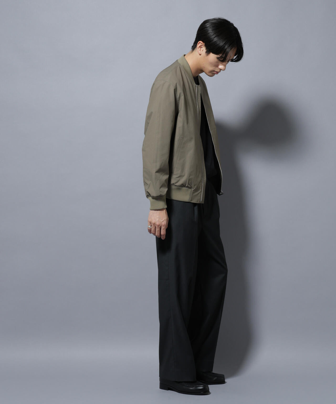 「N BASIC」TEXBRID(R)ツイルMA-1/撥水(セットアップ可) 6685212204