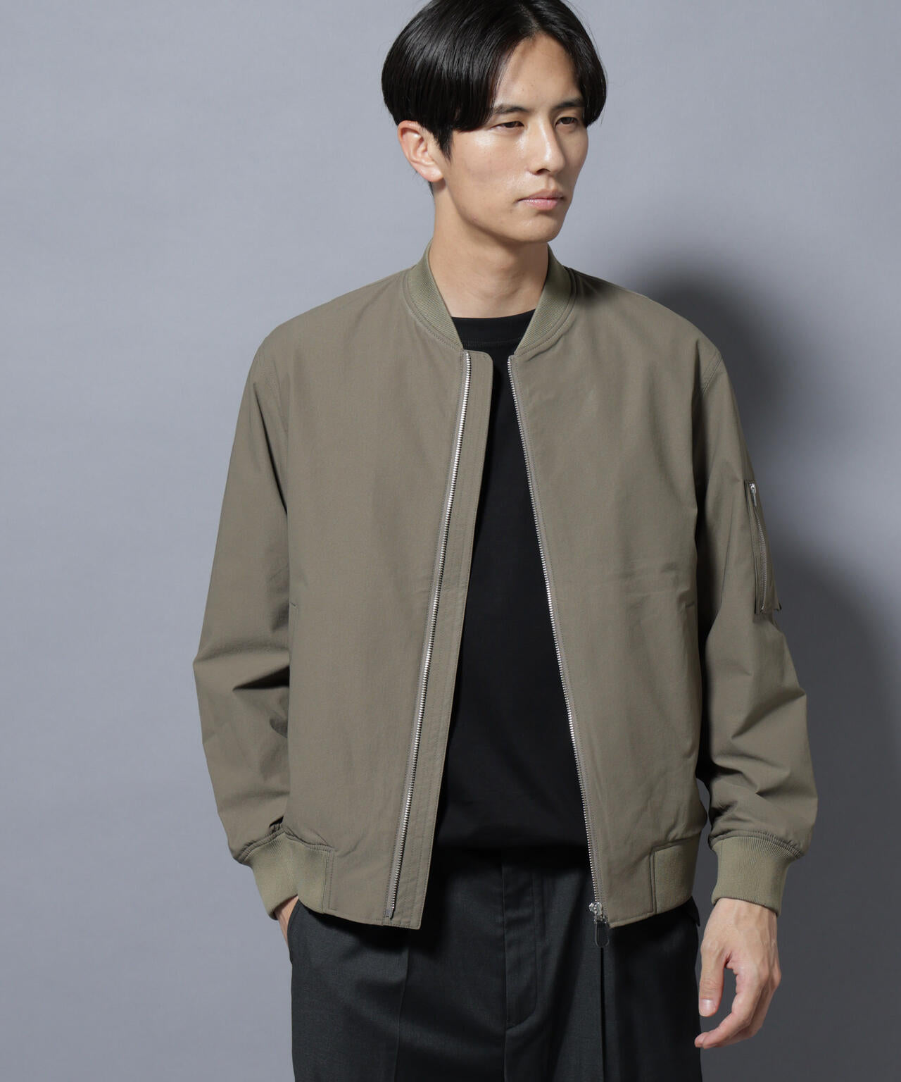 「N BASIC」TEXBRID(R)ツイルMA-1/撥水(セットアップ可) 6685212204