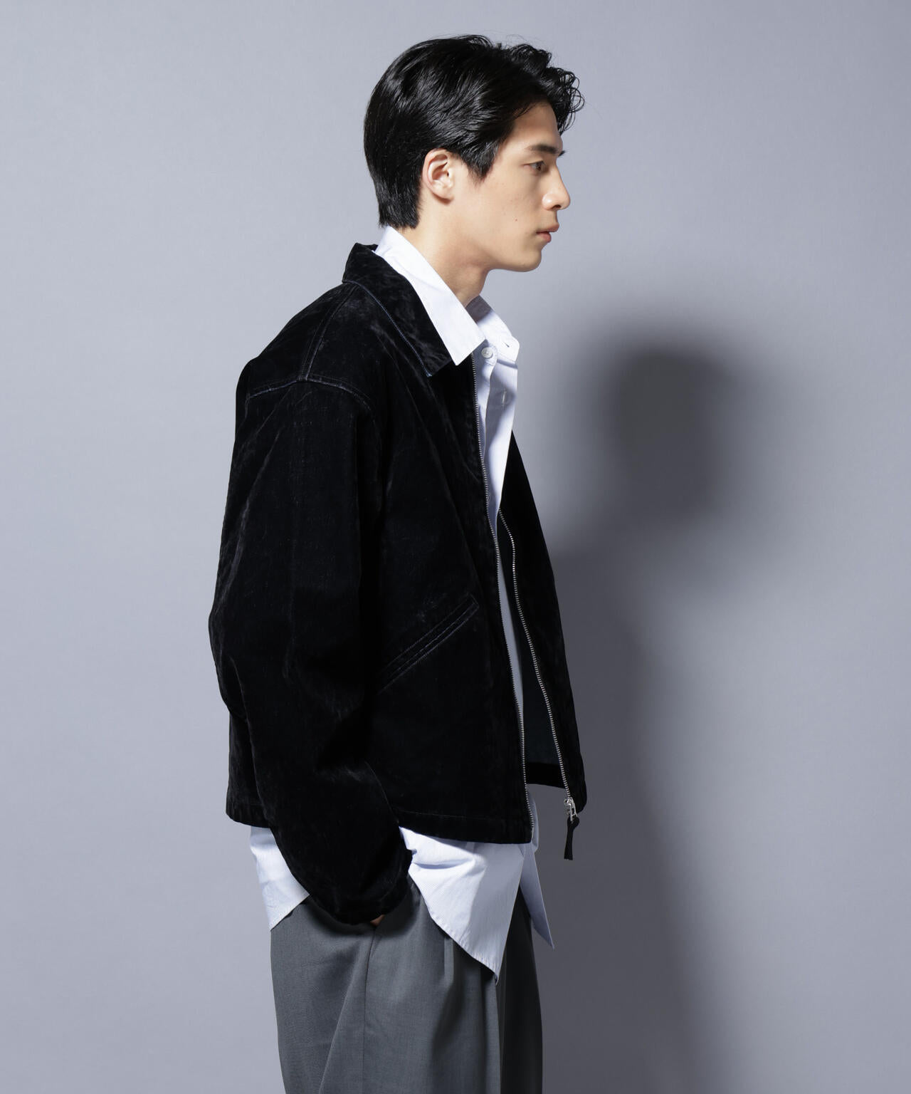 フロッキーデニム スポーツジャケット 6685212205