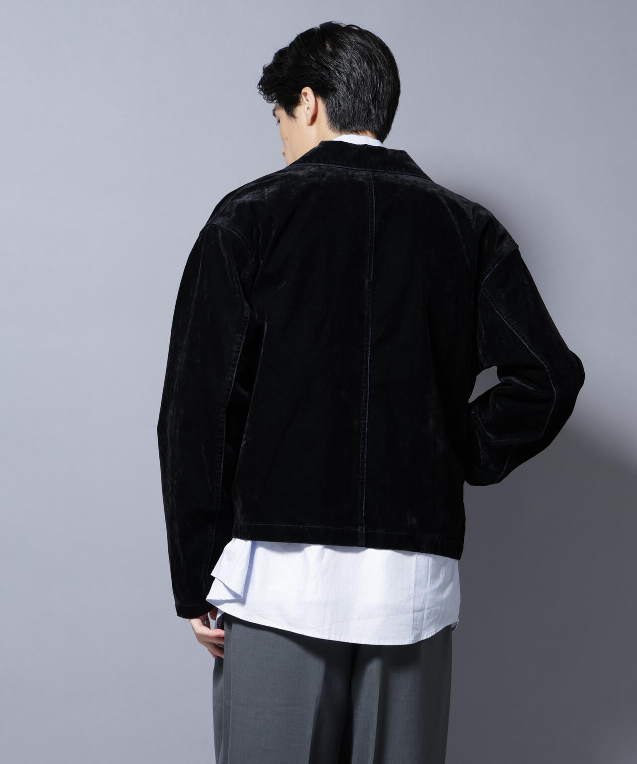 フロッキーデニム スポーツジャケット 6685212205