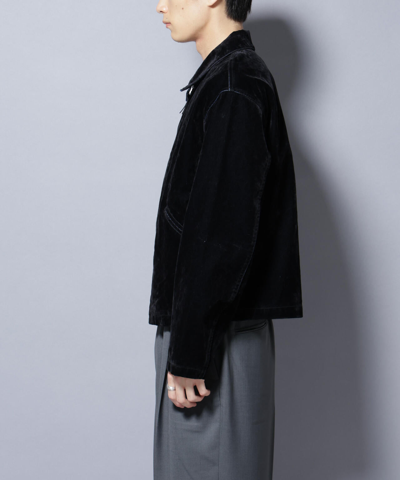 フロッキーデニム スポーツジャケット 6685212205