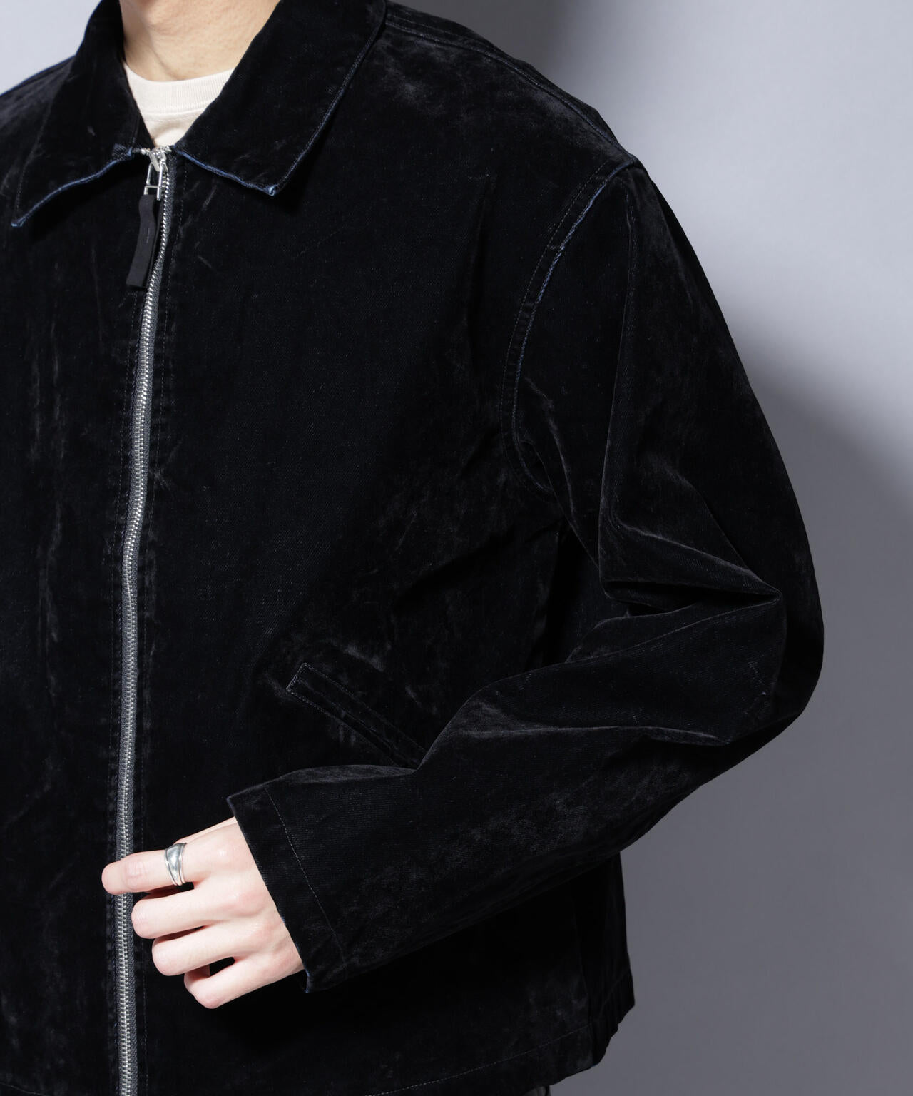 フロッキーデニム スポーツジャケット 6685212205