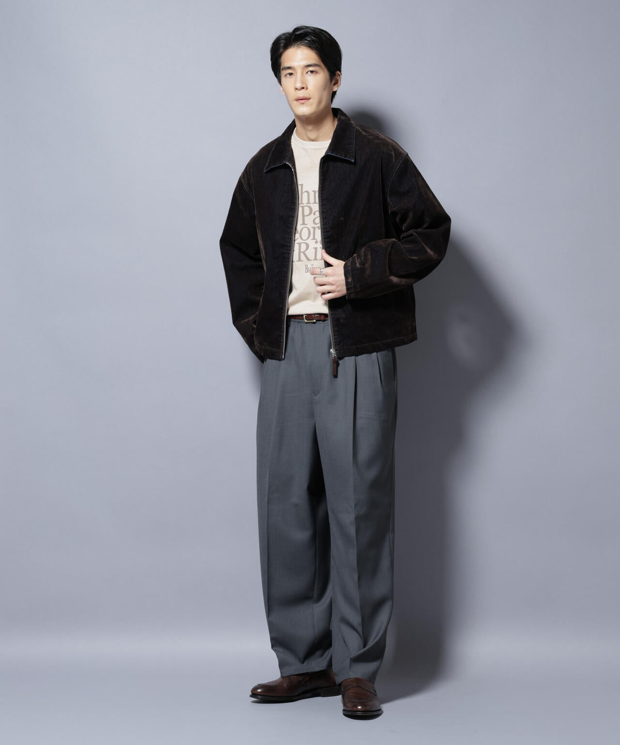 フロッキーデニム スポーツジャケット 6685212205