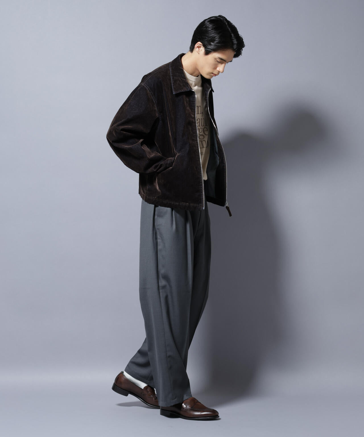 フロッキーデニム スポーツジャケット 6685212205