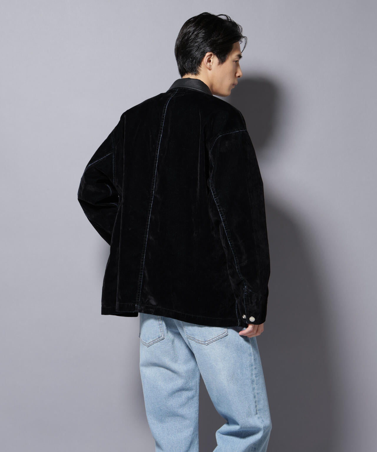 フロッキーデニム オーバージャケット 6685212206