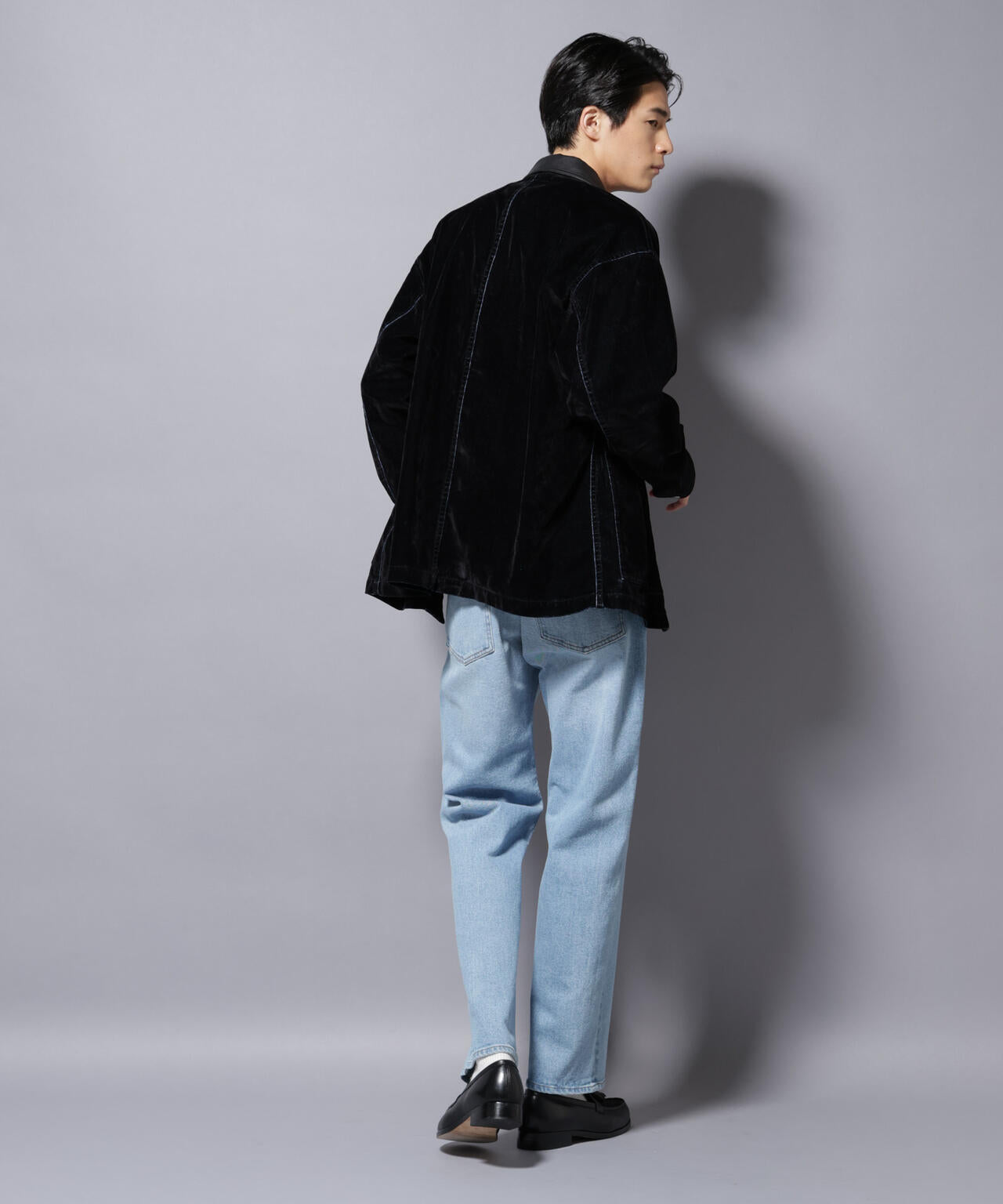 フロッキーデニム オーバージャケット 6685212206