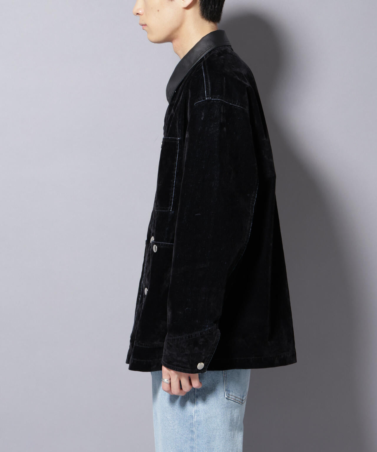 フロッキーデニム オーバージャケット 6685212206