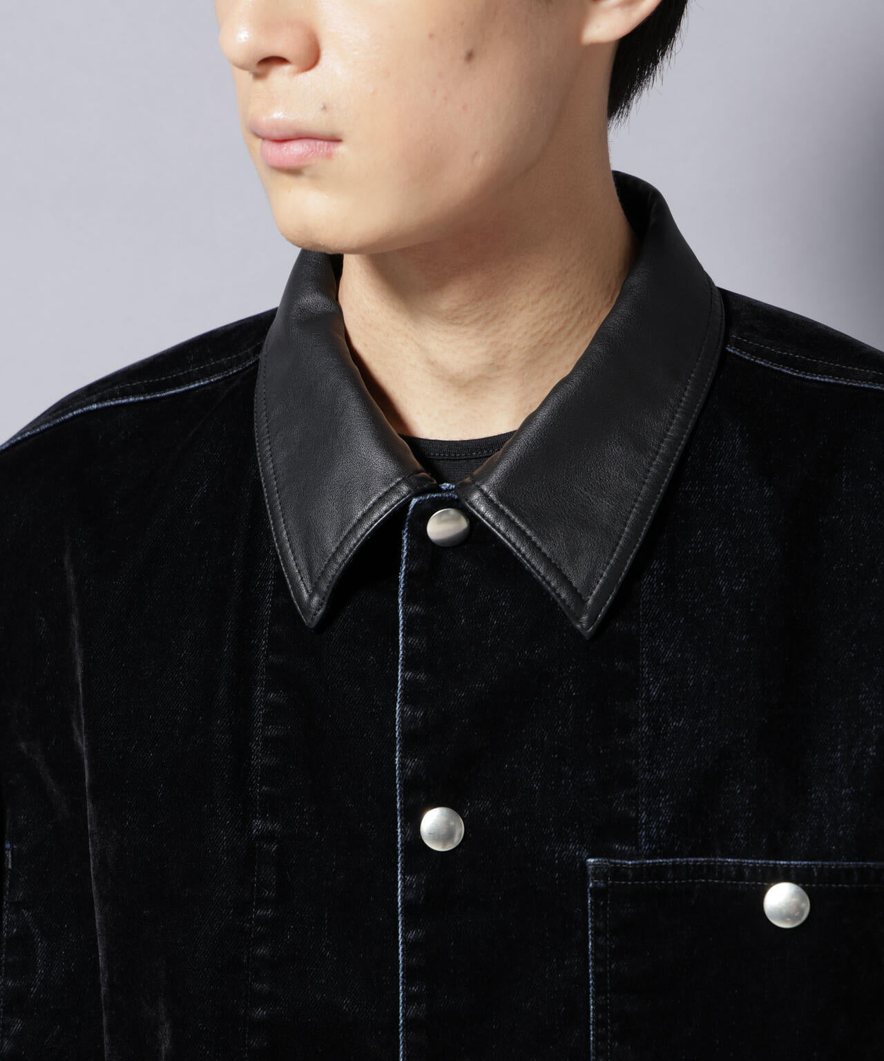 フロッキーデニム オーバージャケット 6685212206