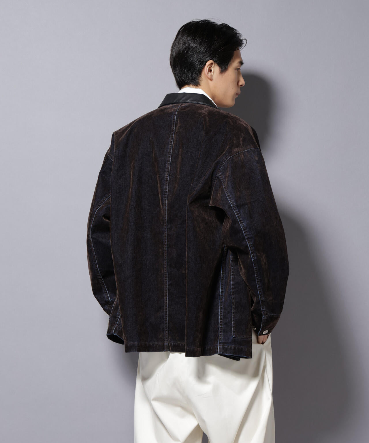 フロッキーデニム オーバージャケット 6685212206