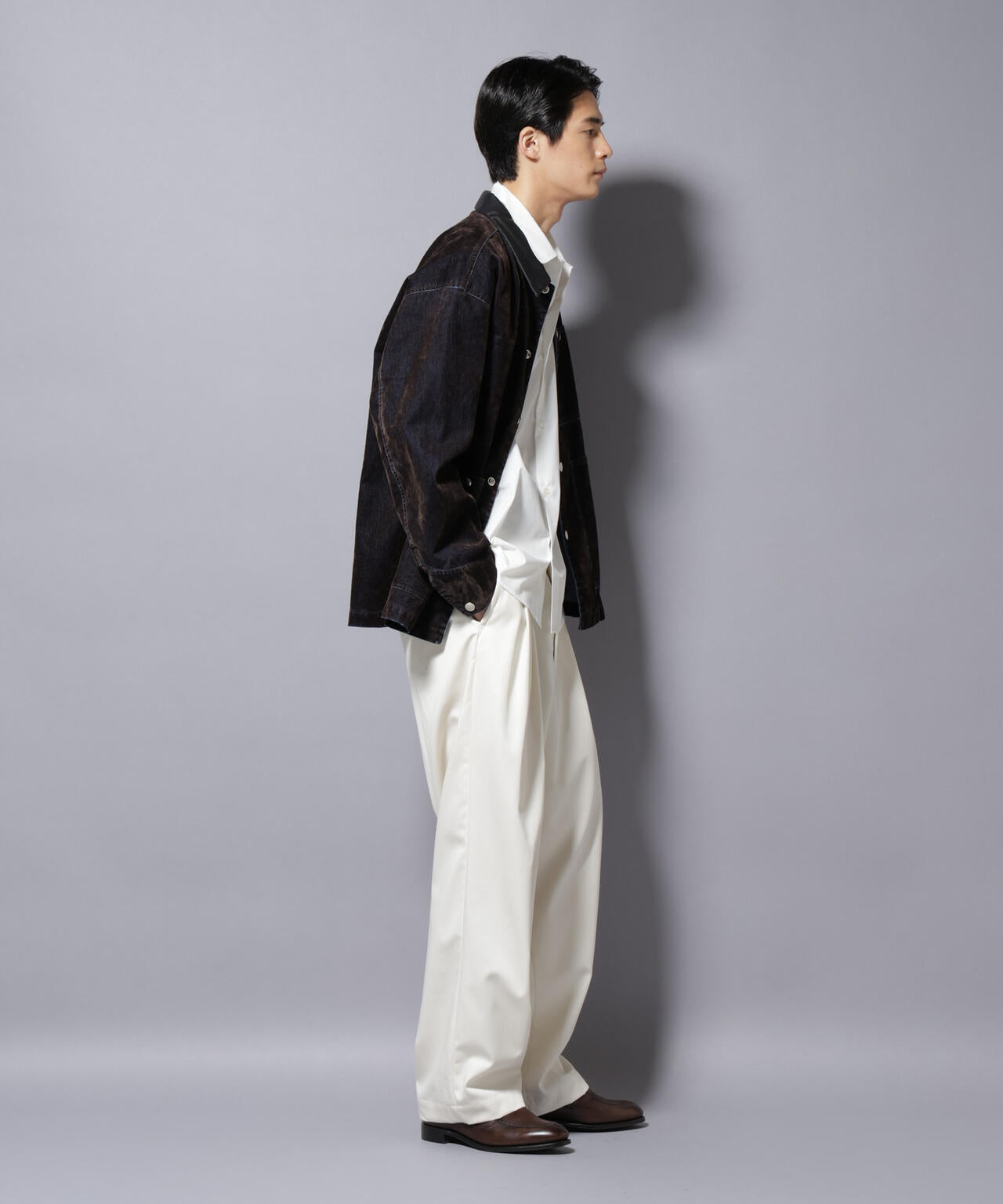 フロッキーデニム オーバージャケット 6685212206