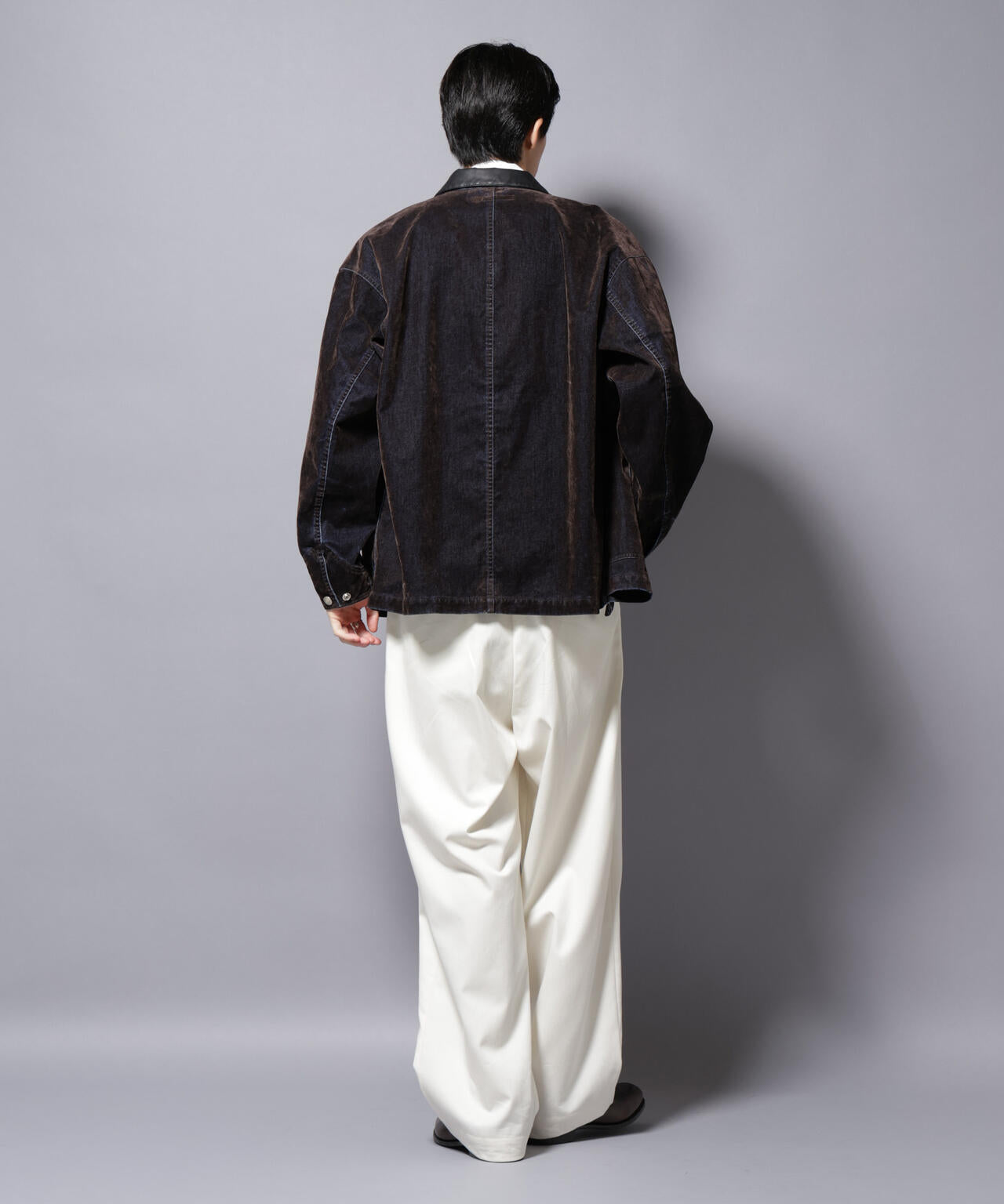 フロッキーデニム オーバージャケット 6685212206