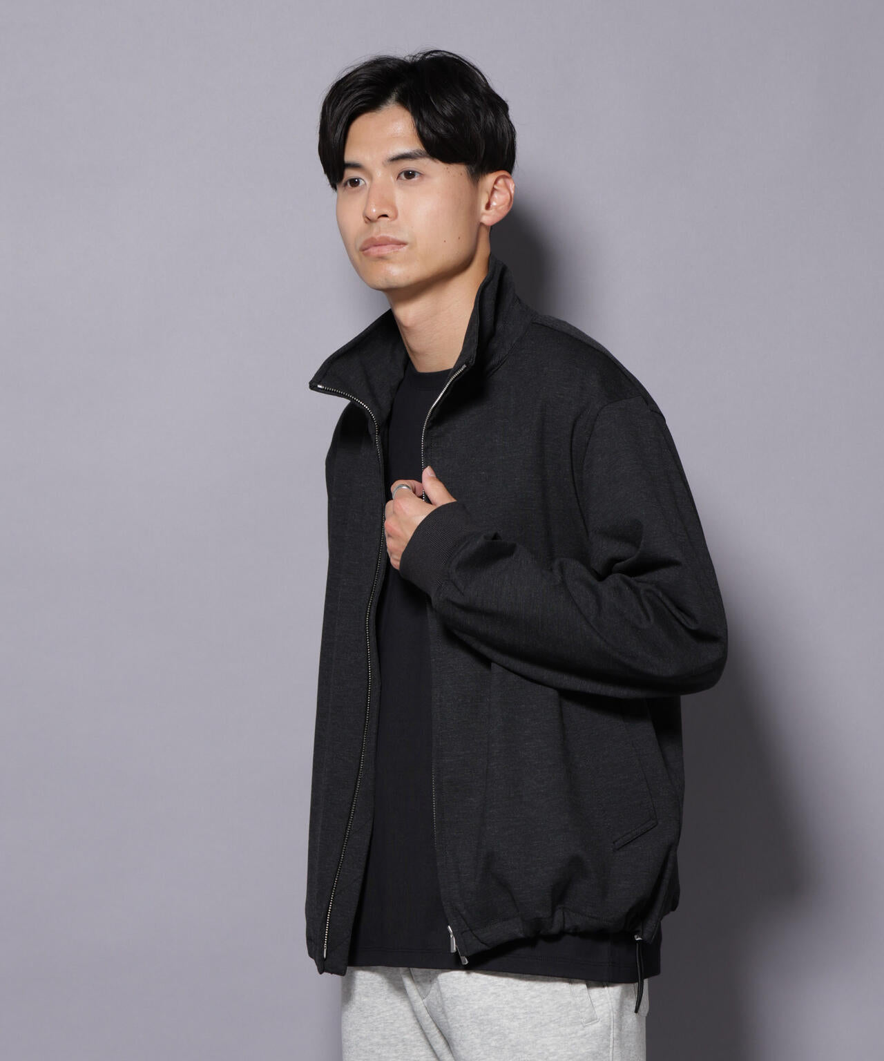 DELEGANTE TECH+ バルーンブルゾン 6685212208