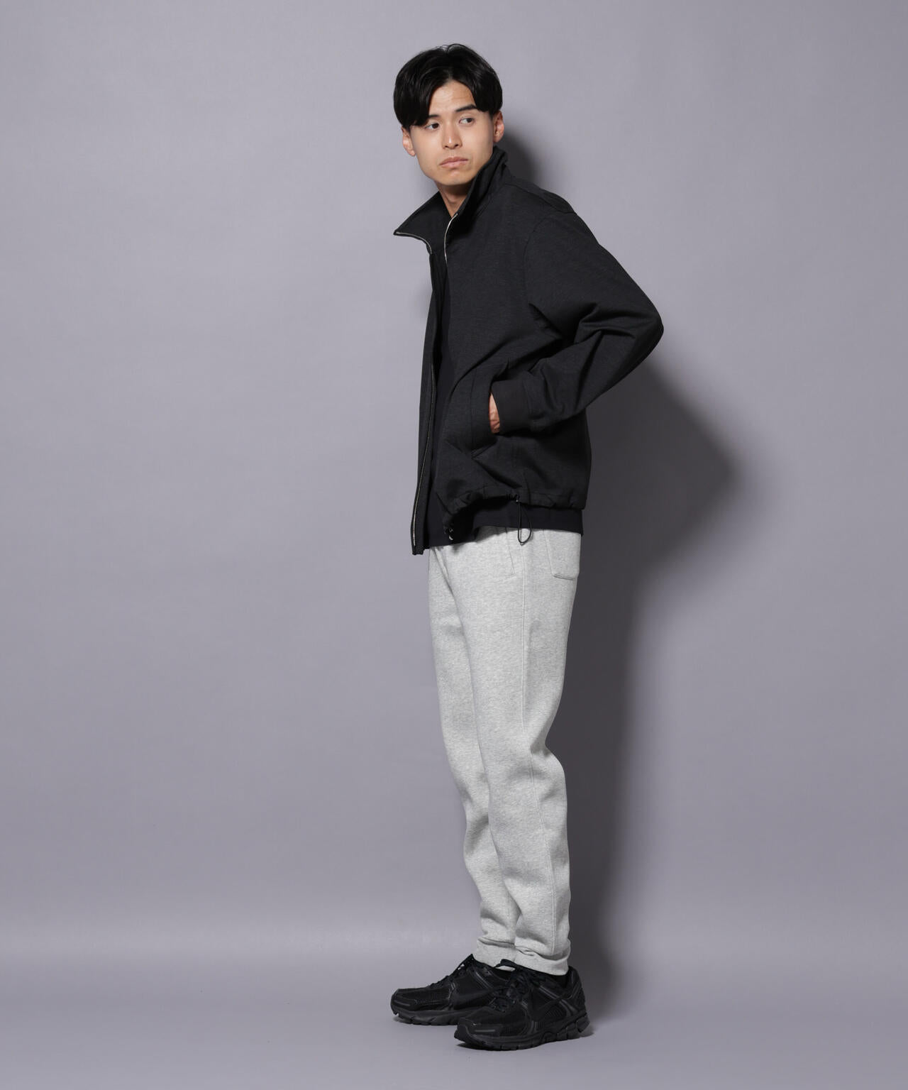 DELEGANTE TECH+ バルーンブルゾン 6685212208