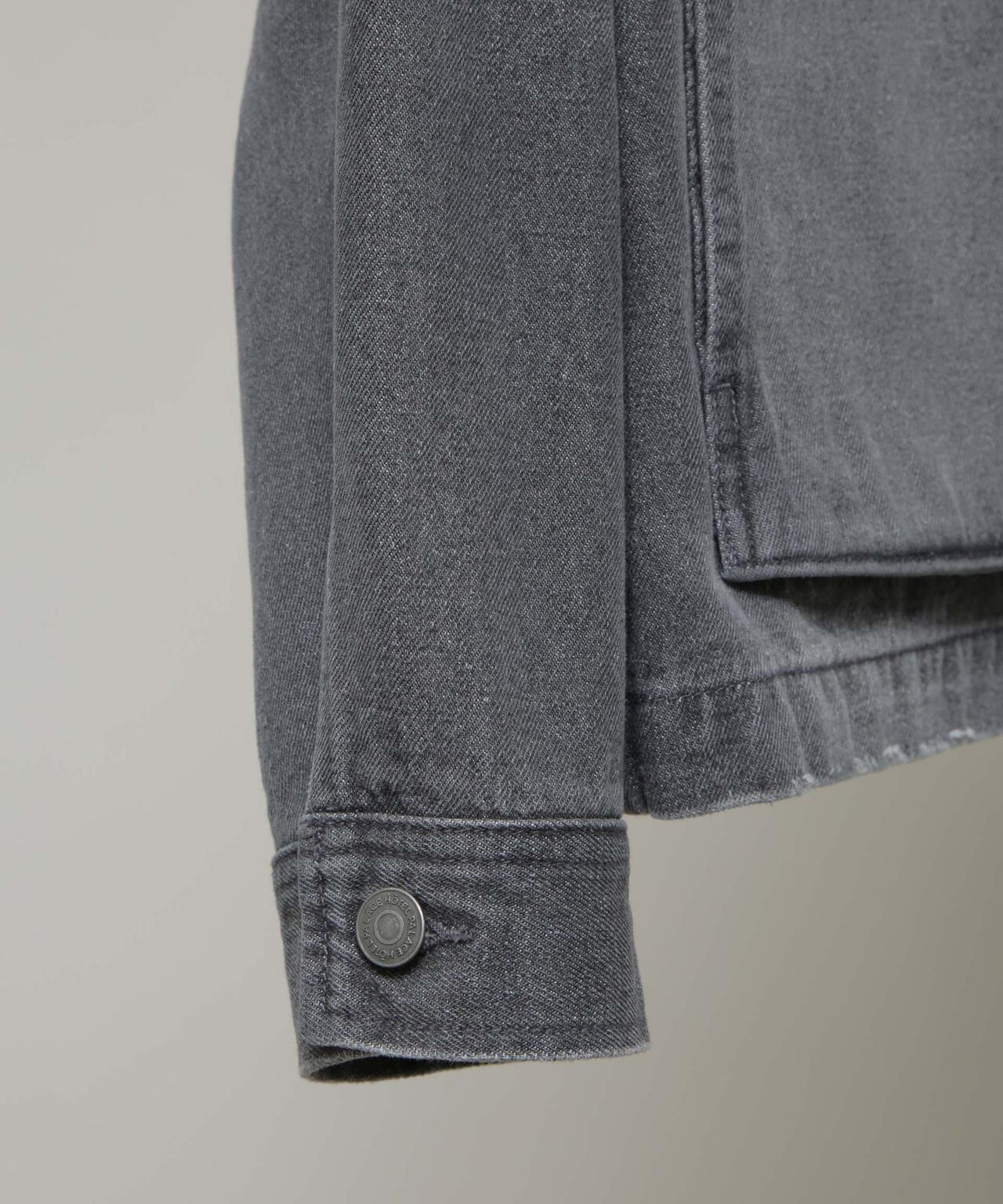 「HOTEL PALACE」 フェードデニムカバーオールジャケット 6685212211