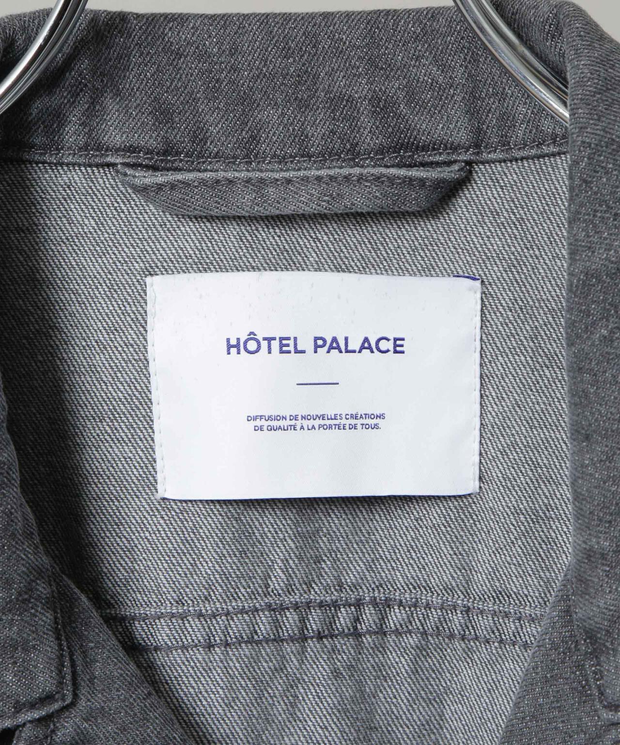 「HOTEL PALACE」 フェードデニムカバーオールジャケット 6685212211