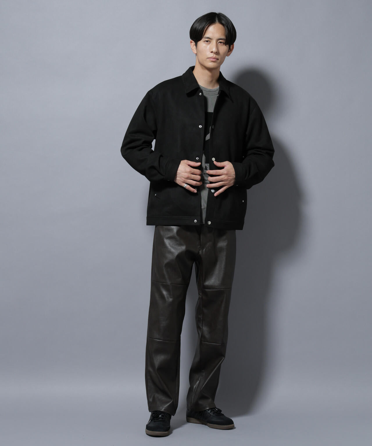 フェイクスエードシャツブルゾン 6685212213