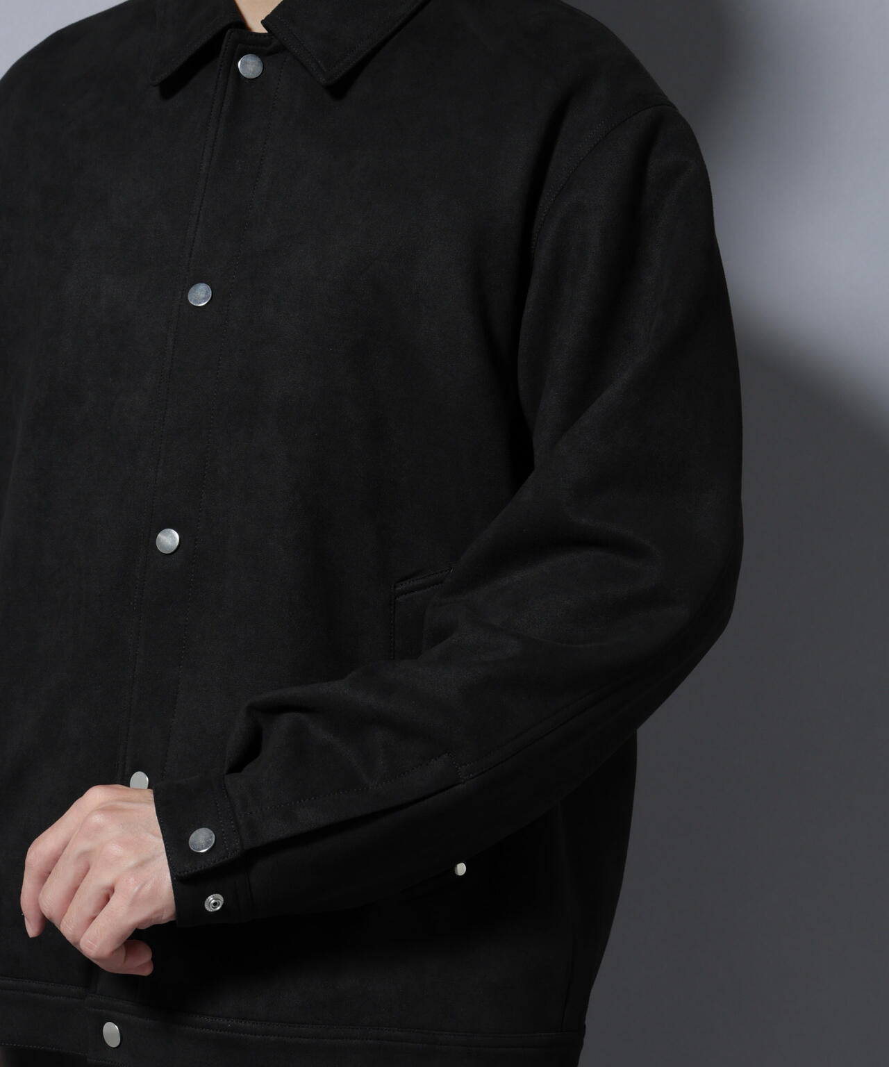 フェイクスエードシャツブルゾン 6685212213