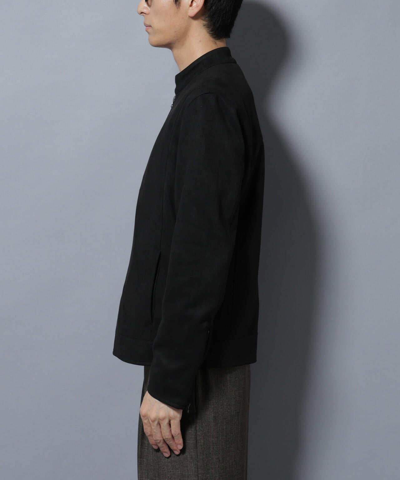 フェイクスエードシングルライダース 6685212220