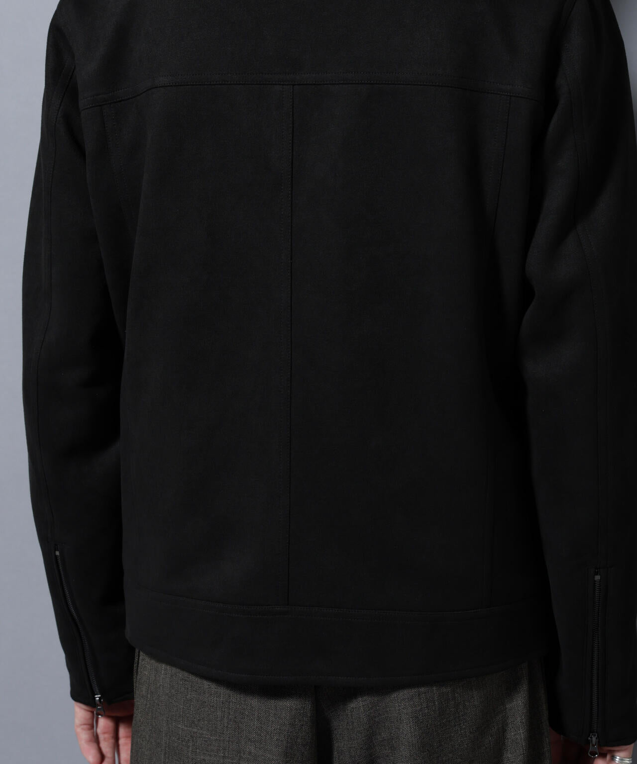 フェイクスエードシングルライダース 6685212220