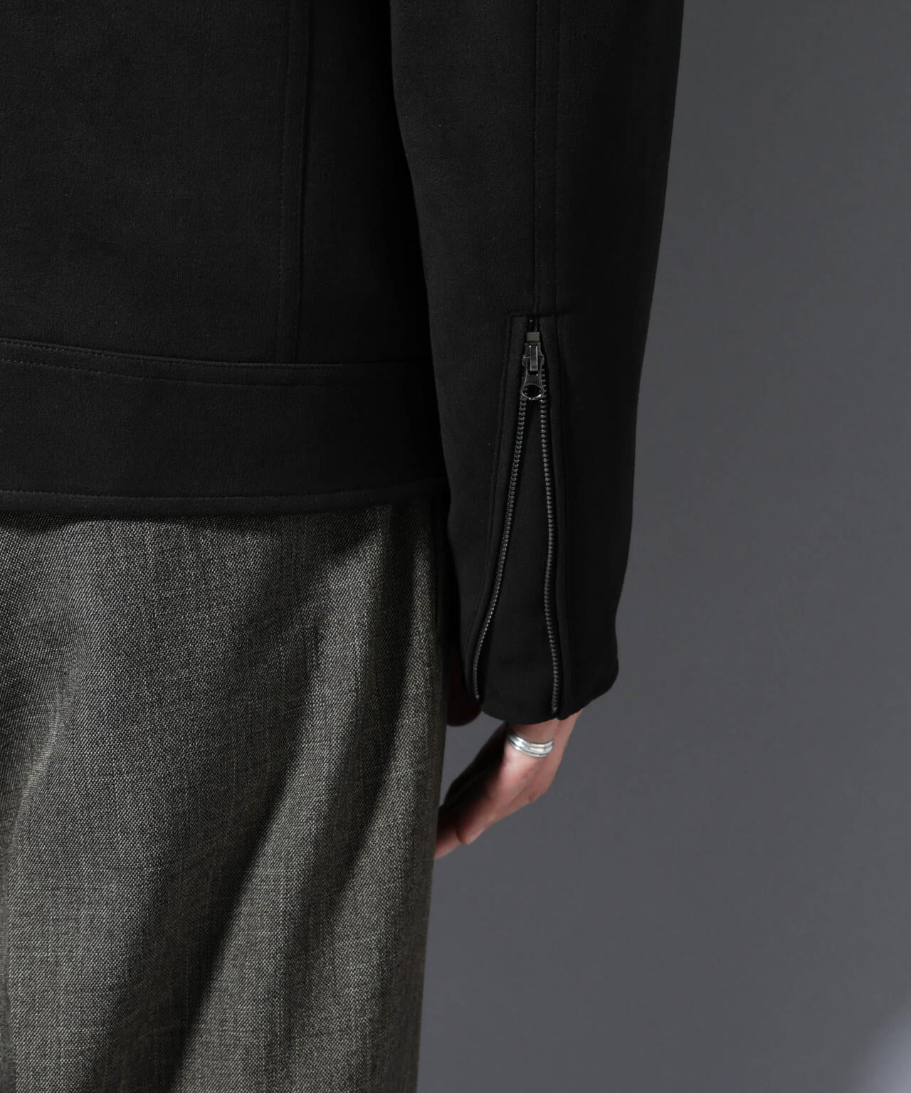 フェイクスエードシングルライダース 6685212220