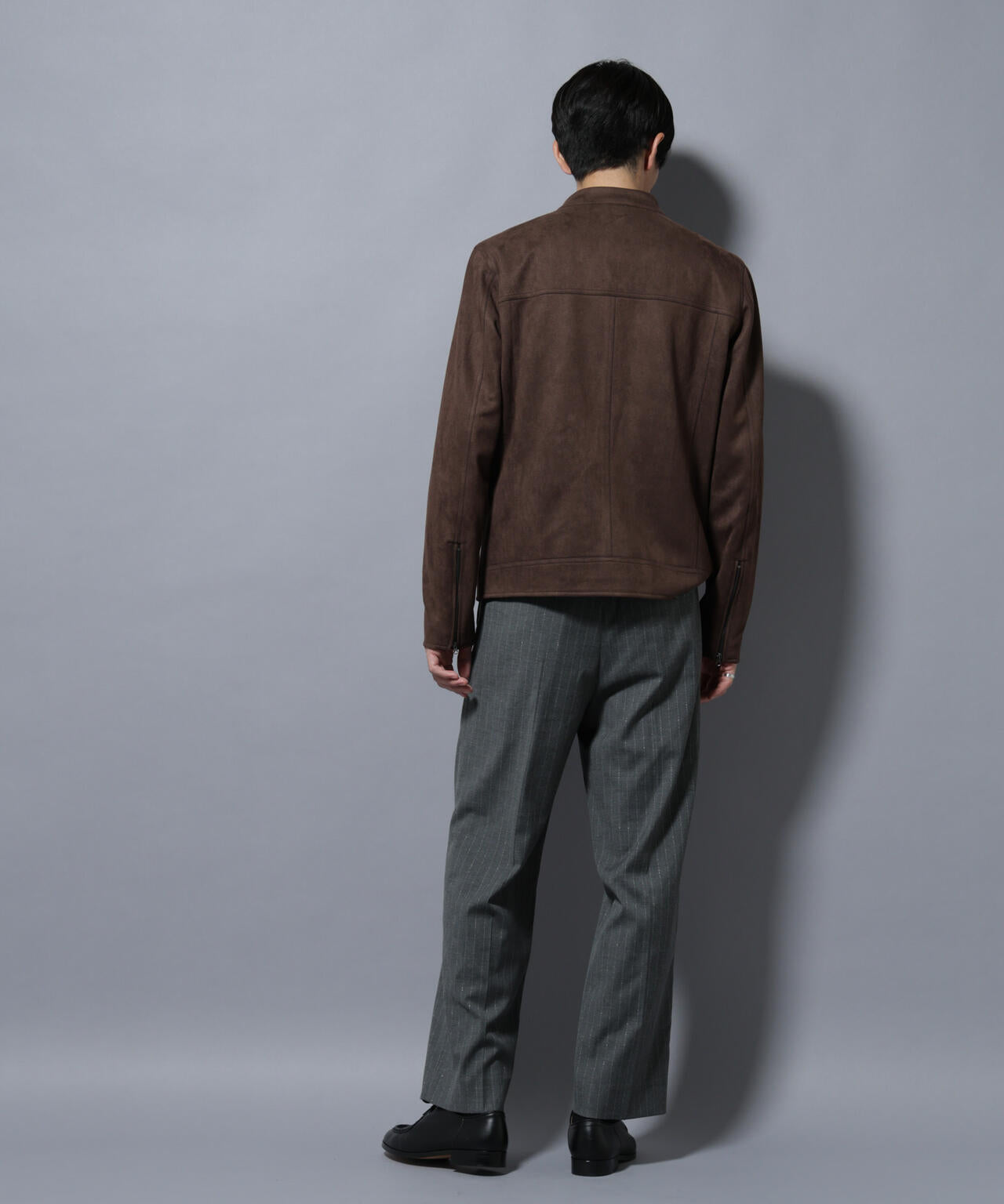 フェイクスエードシングルライダース 6685212220