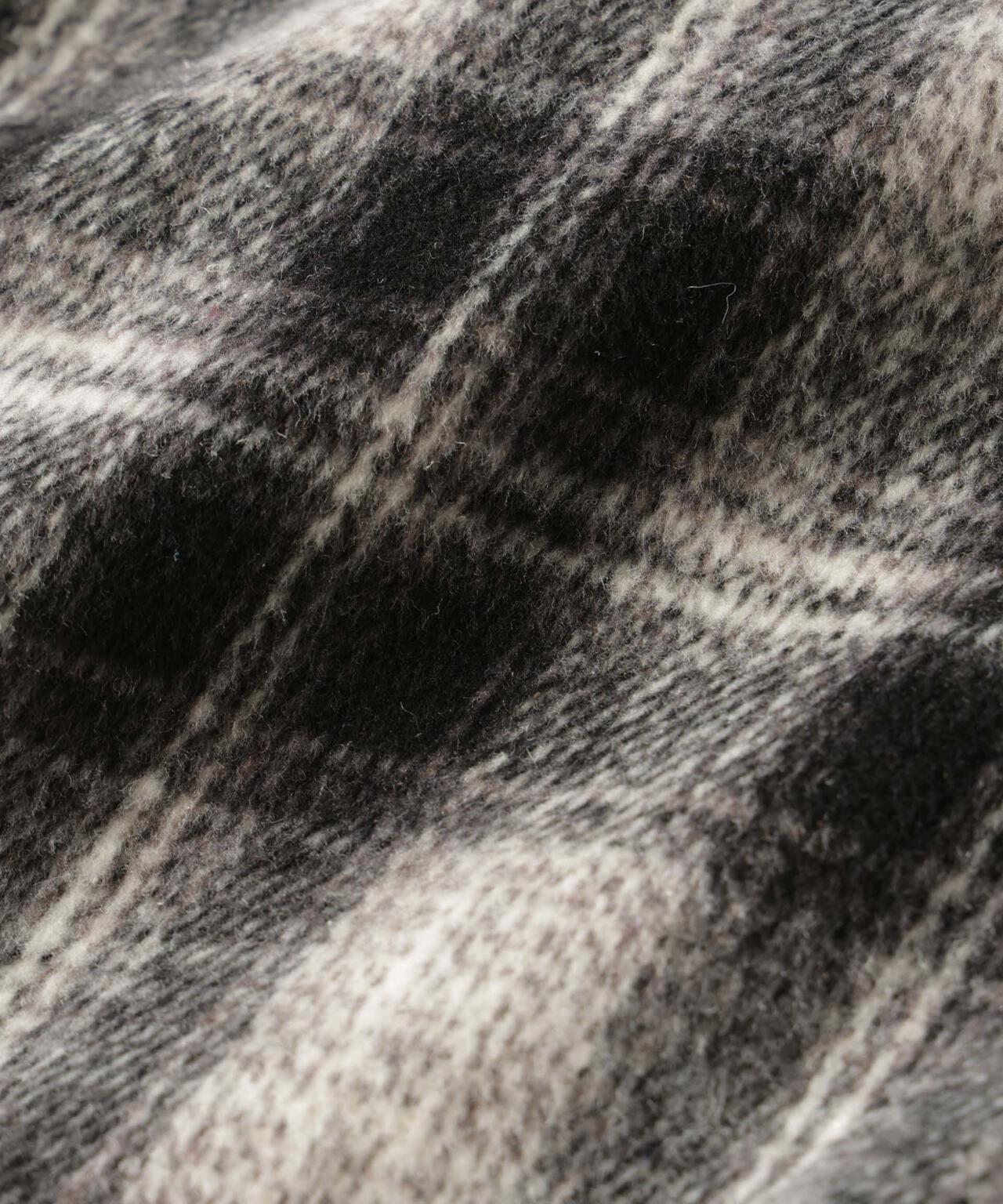 シャギーオンブレーチェックジャケット 6685212226