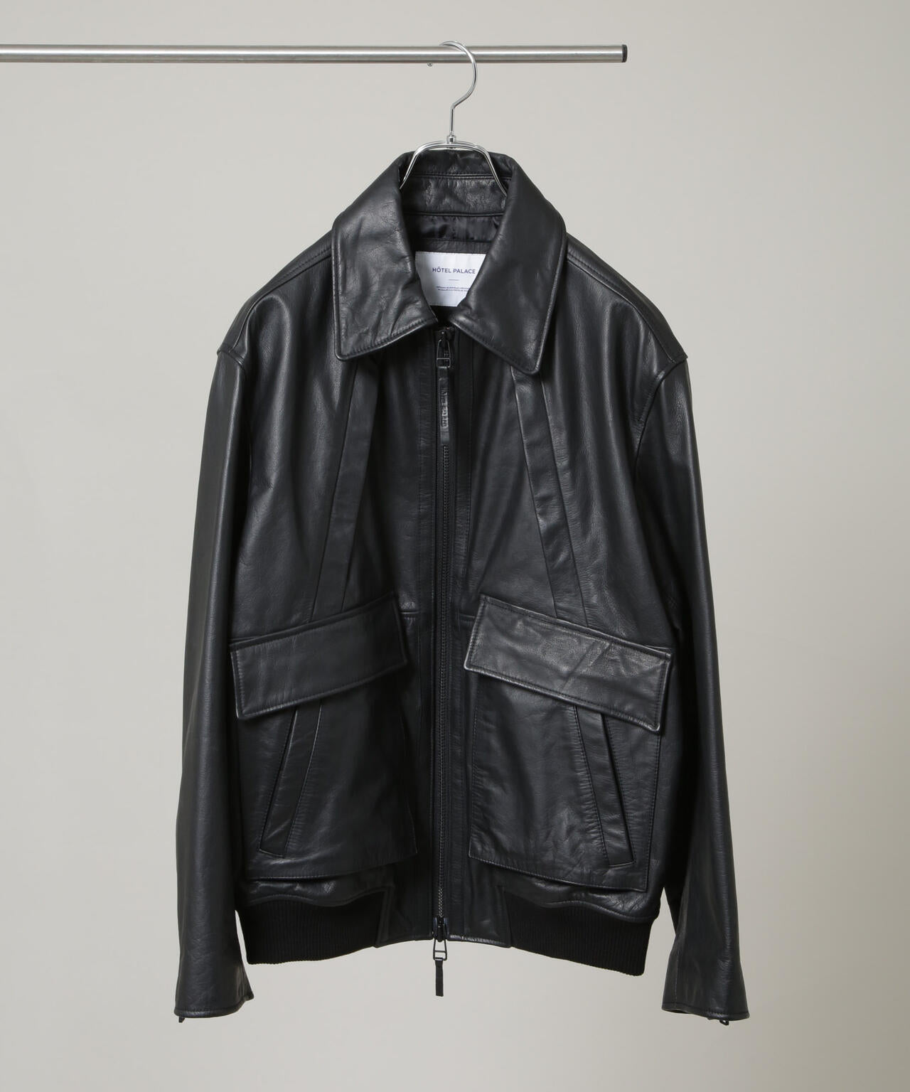 「HOTEL PALACE」 シングルライダース レザーJKT 6685213201