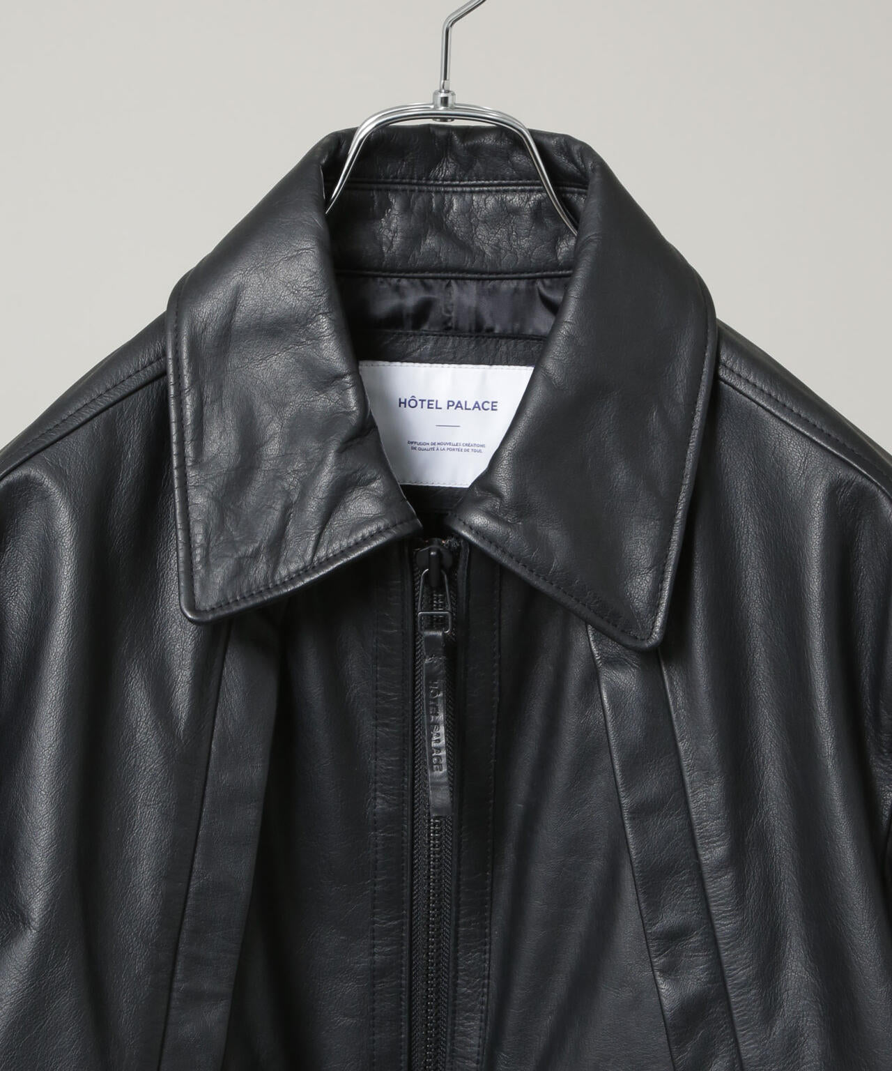 「HOTEL PALACE」 シングルライダース レザーJKT 6685213201