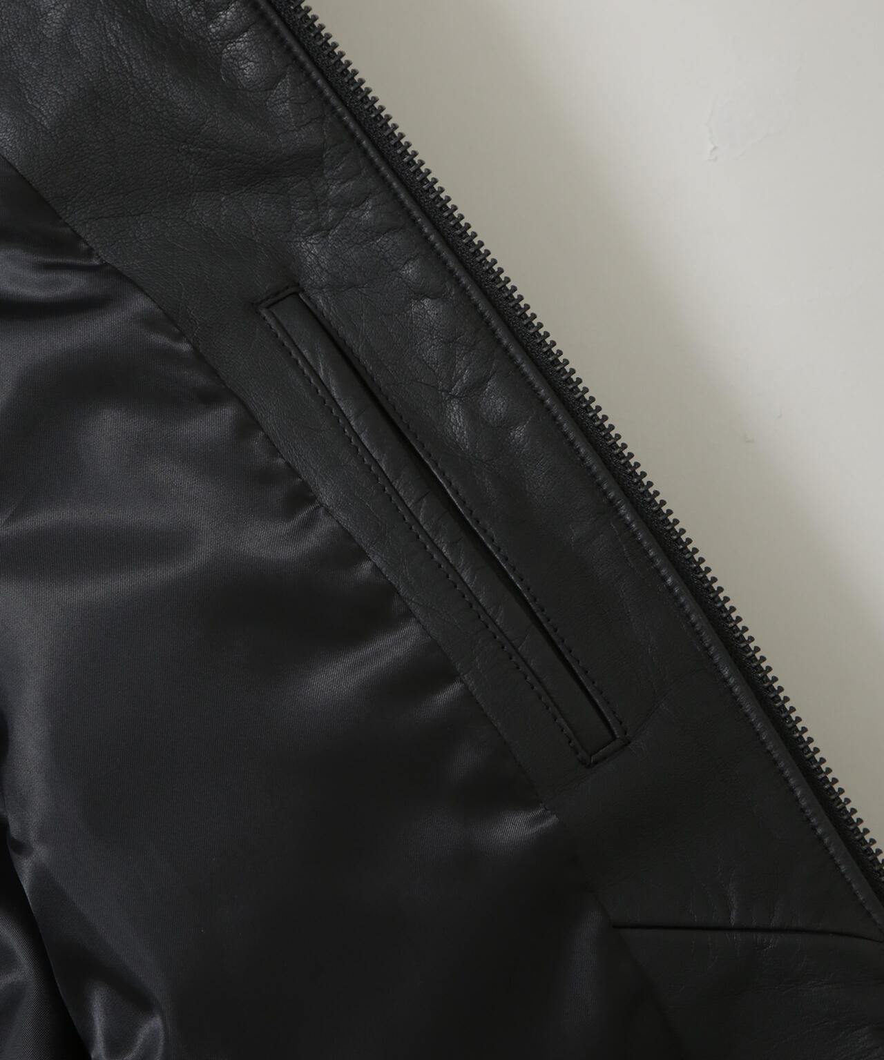 「HOTEL PALACE」 シングルライダース レザーJKT 6685213201