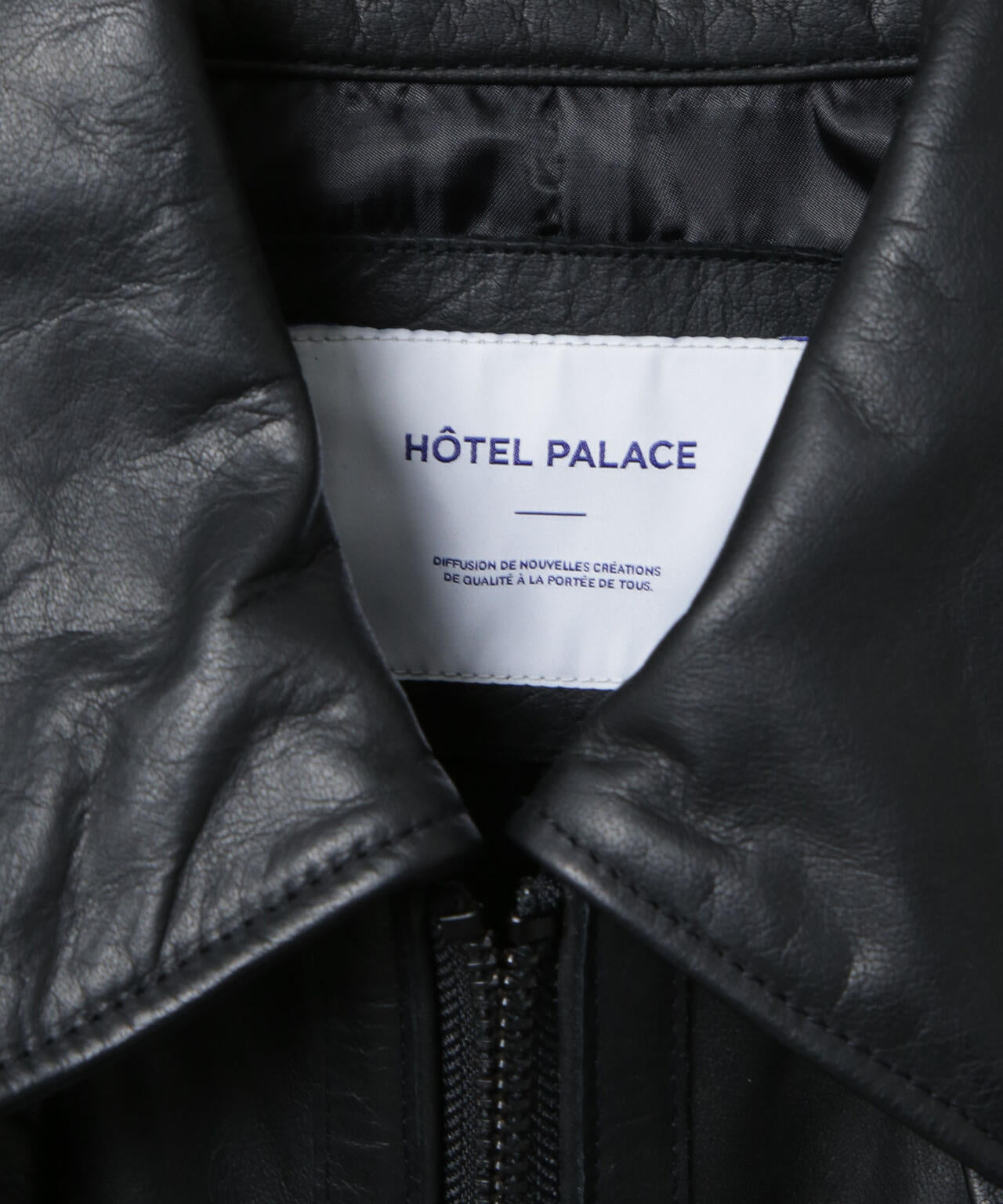 「HOTEL PALACE」 シングルライダース レザーJKT 6685213201