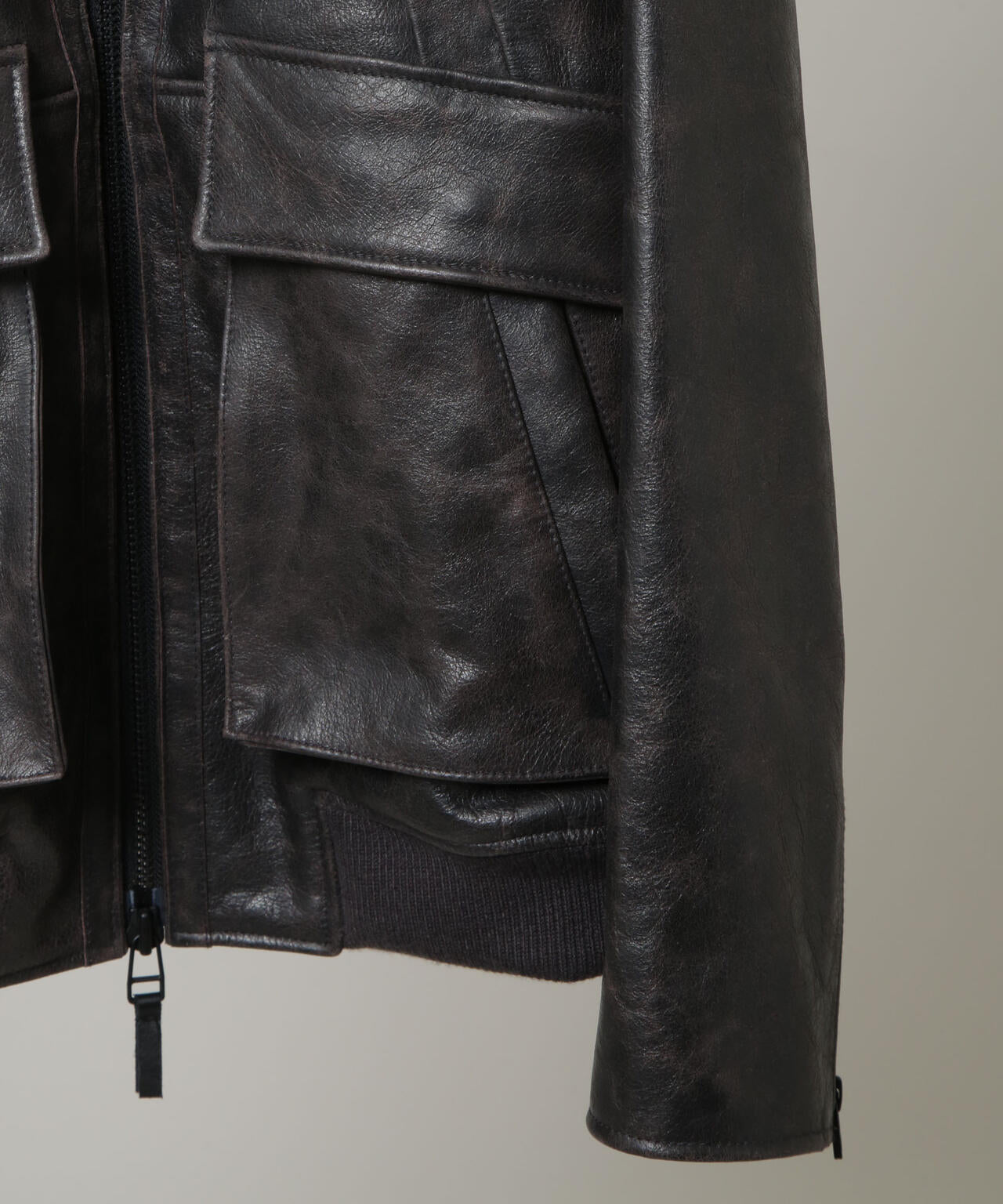 「HOTEL PALACE」 シングルライダース レザーJKT 6685213201