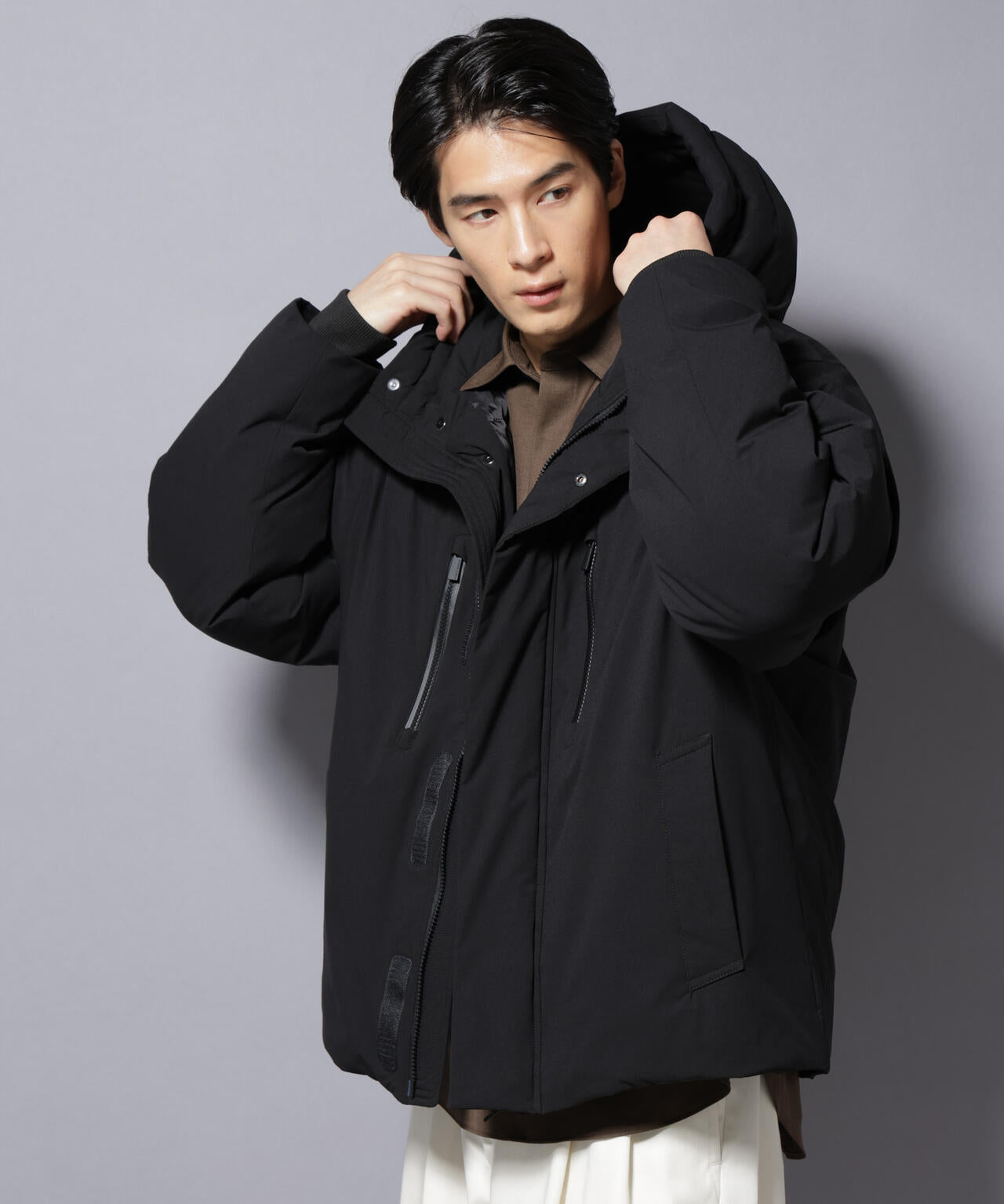 「西川ダウン(R)」SOLOTEXショートダウン 6685214203