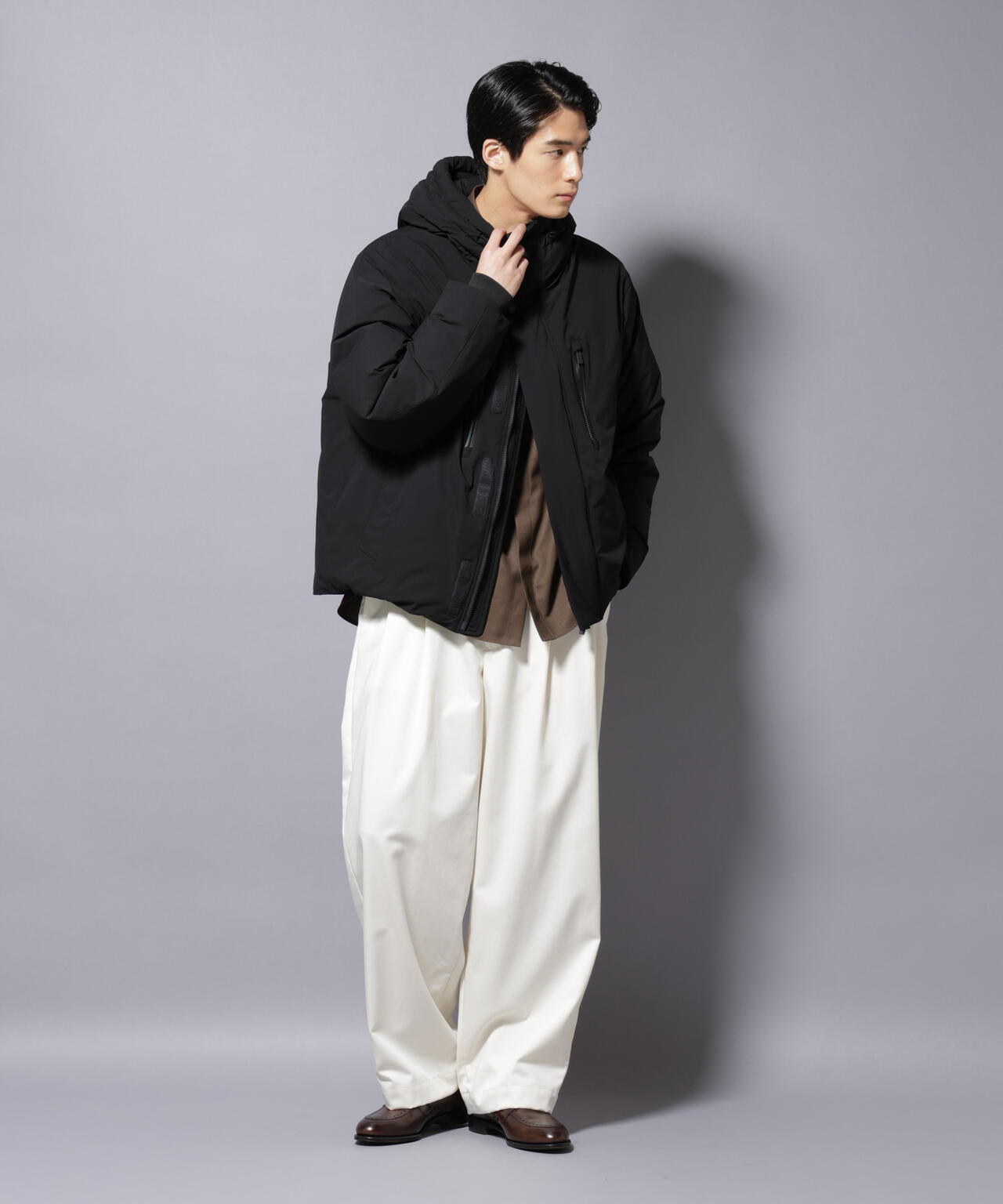 「西川ダウン(R)」SOLOTEXショートダウン 6685214203