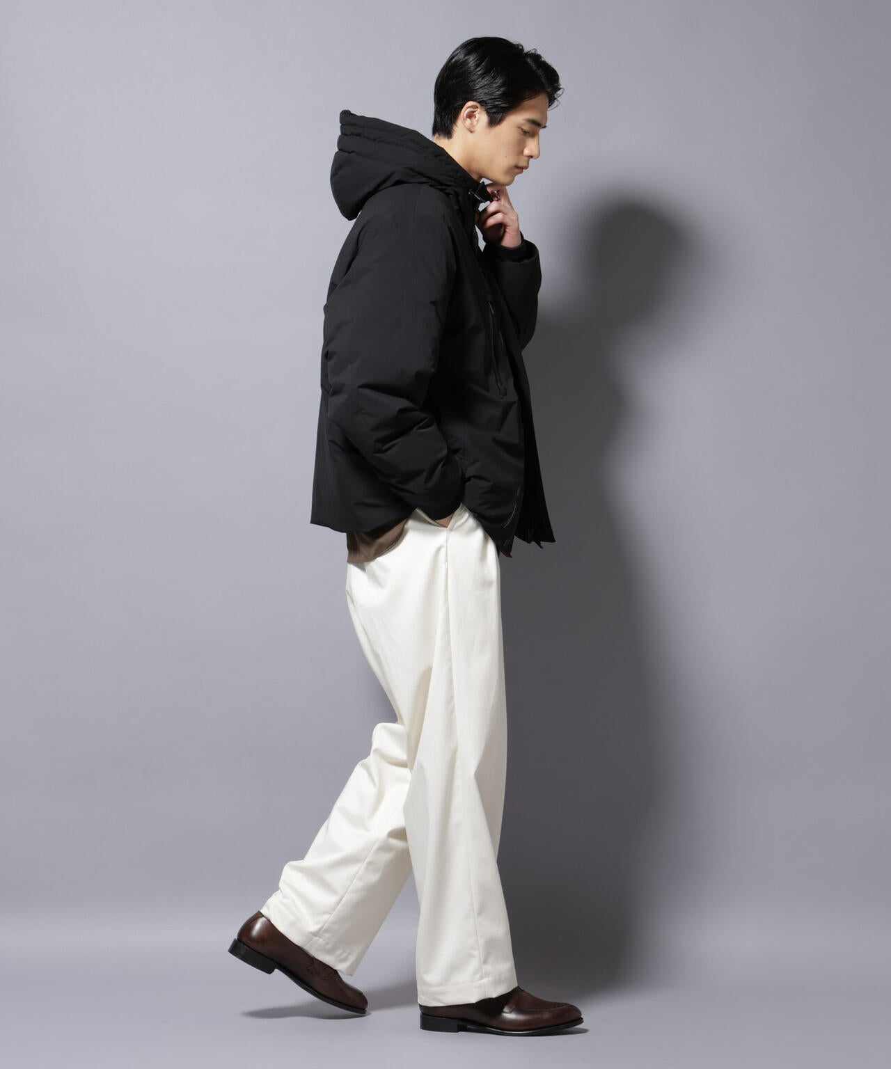 「西川ダウン(R)」SOLOTEXショートダウン 6685214203