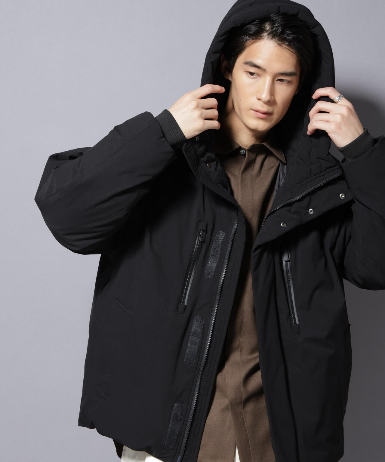 「西川ダウン(R)」SOLOTEXショートダウン 6685214203