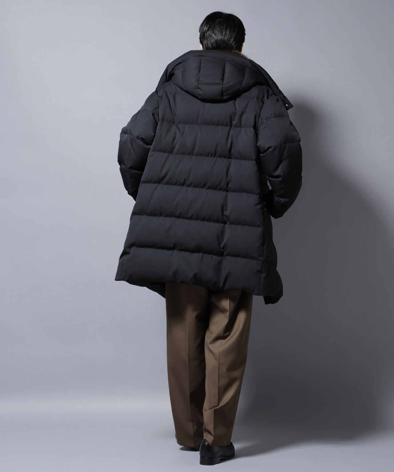 「西川ダウン(R)」フェイクファーカラーサージロングダウン 6685214204