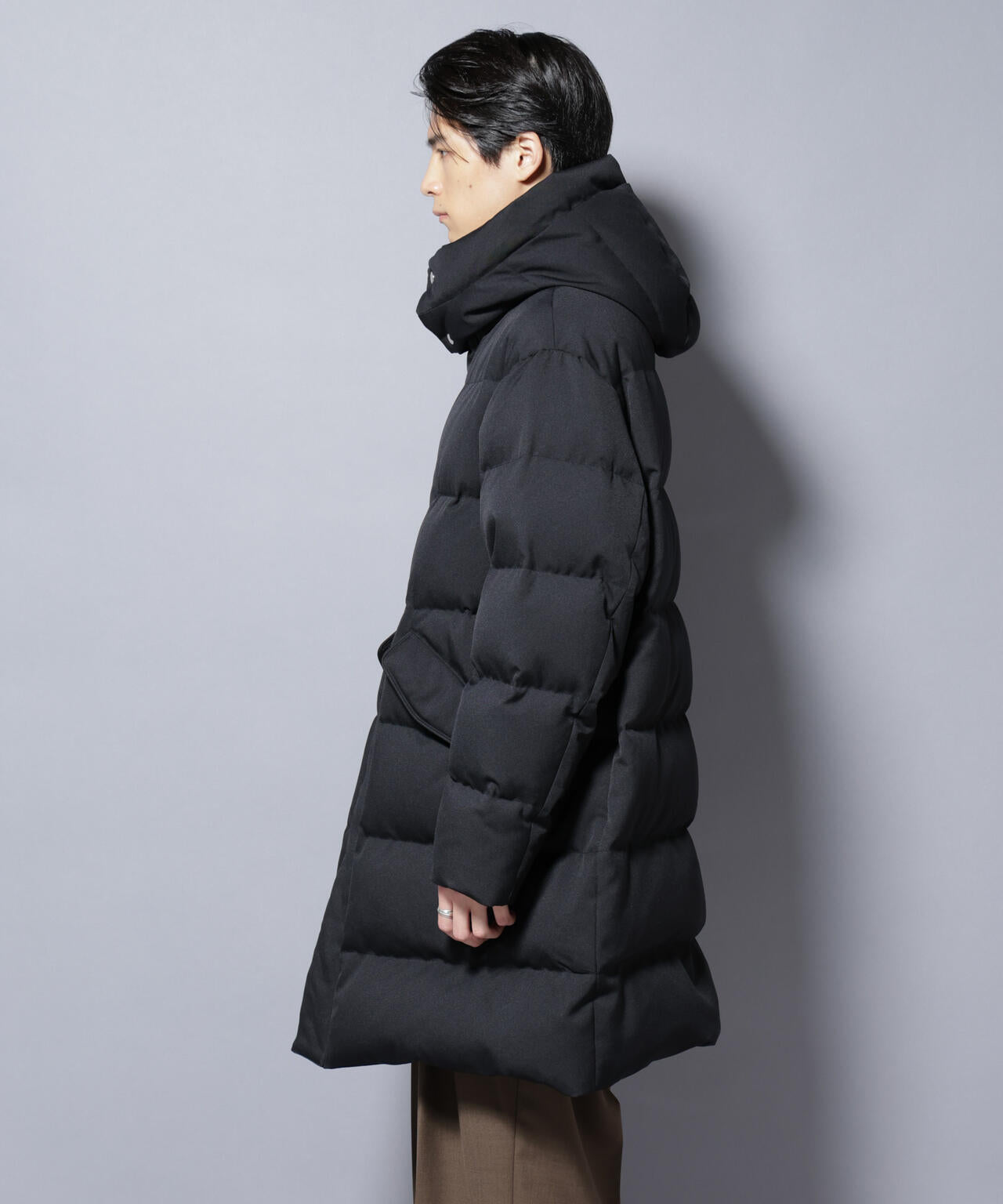 「西川ダウン(R)」フェイクファーカラーサージロングダウン 6685214204