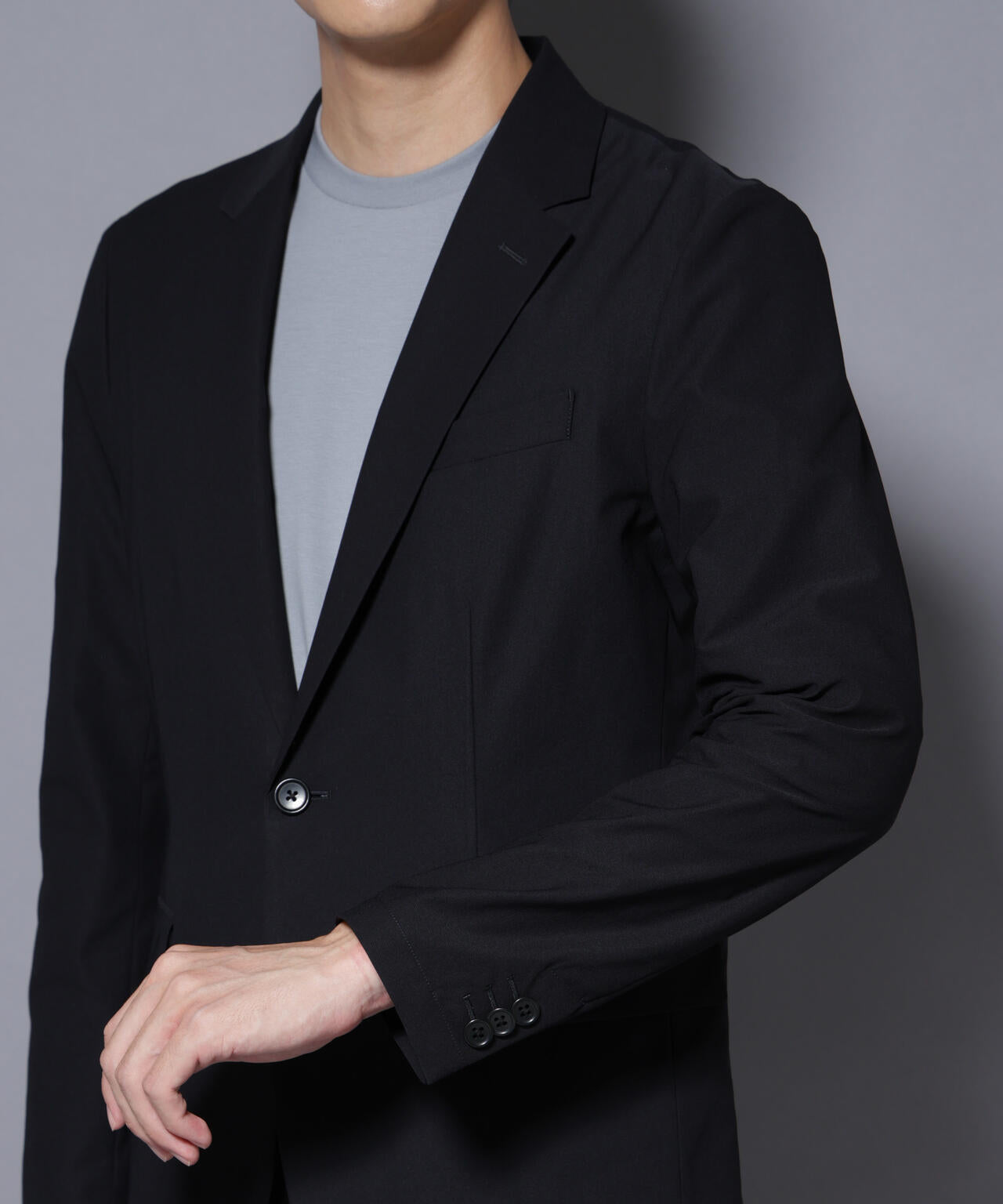 「N JACKET BASIC」TEXBRID(R) ツイルジャケット/ストレッチ・撥水(セットアップ可) 6685217202